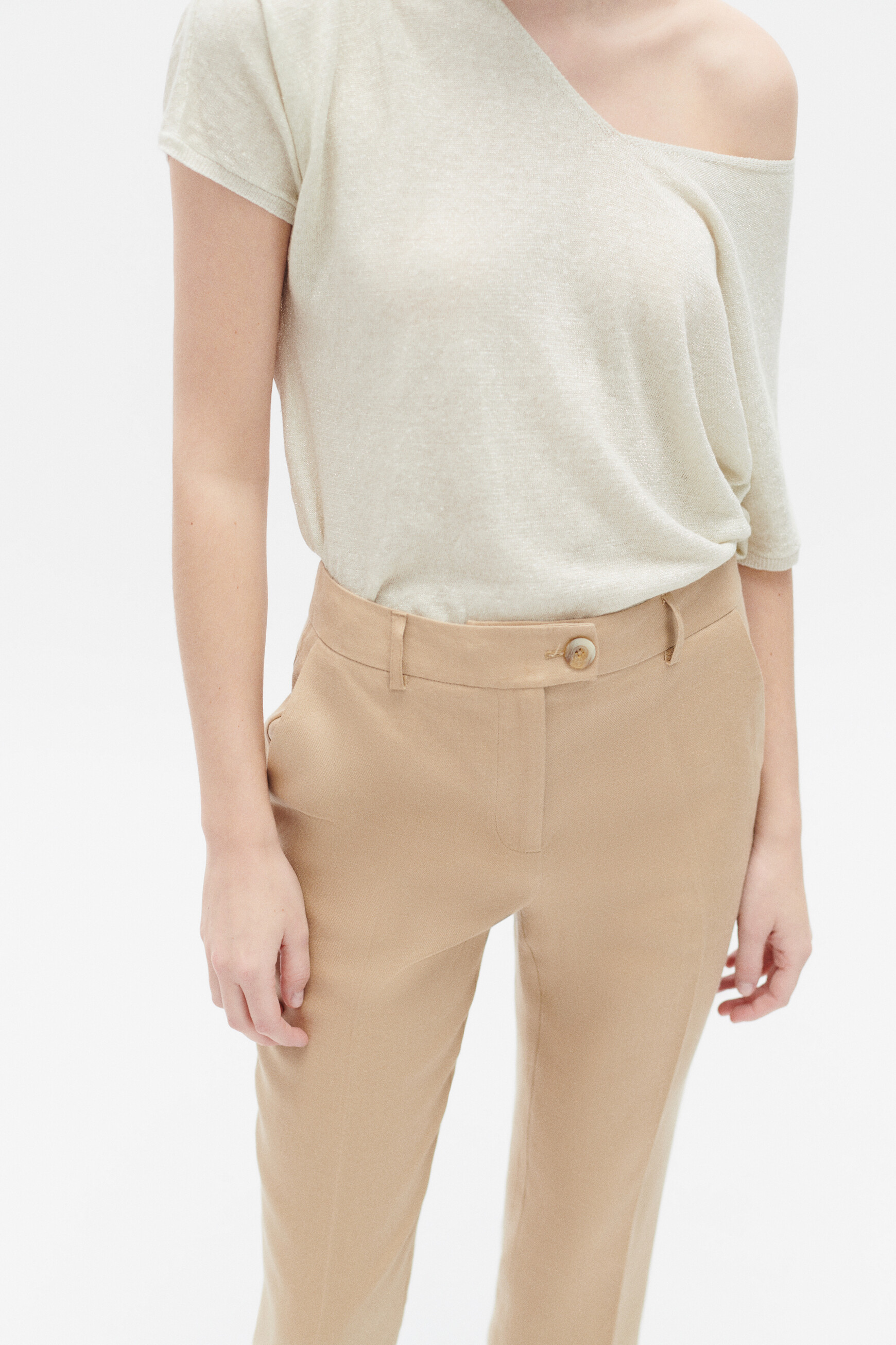 pantalon randy beige femme pantalon randy beige femme