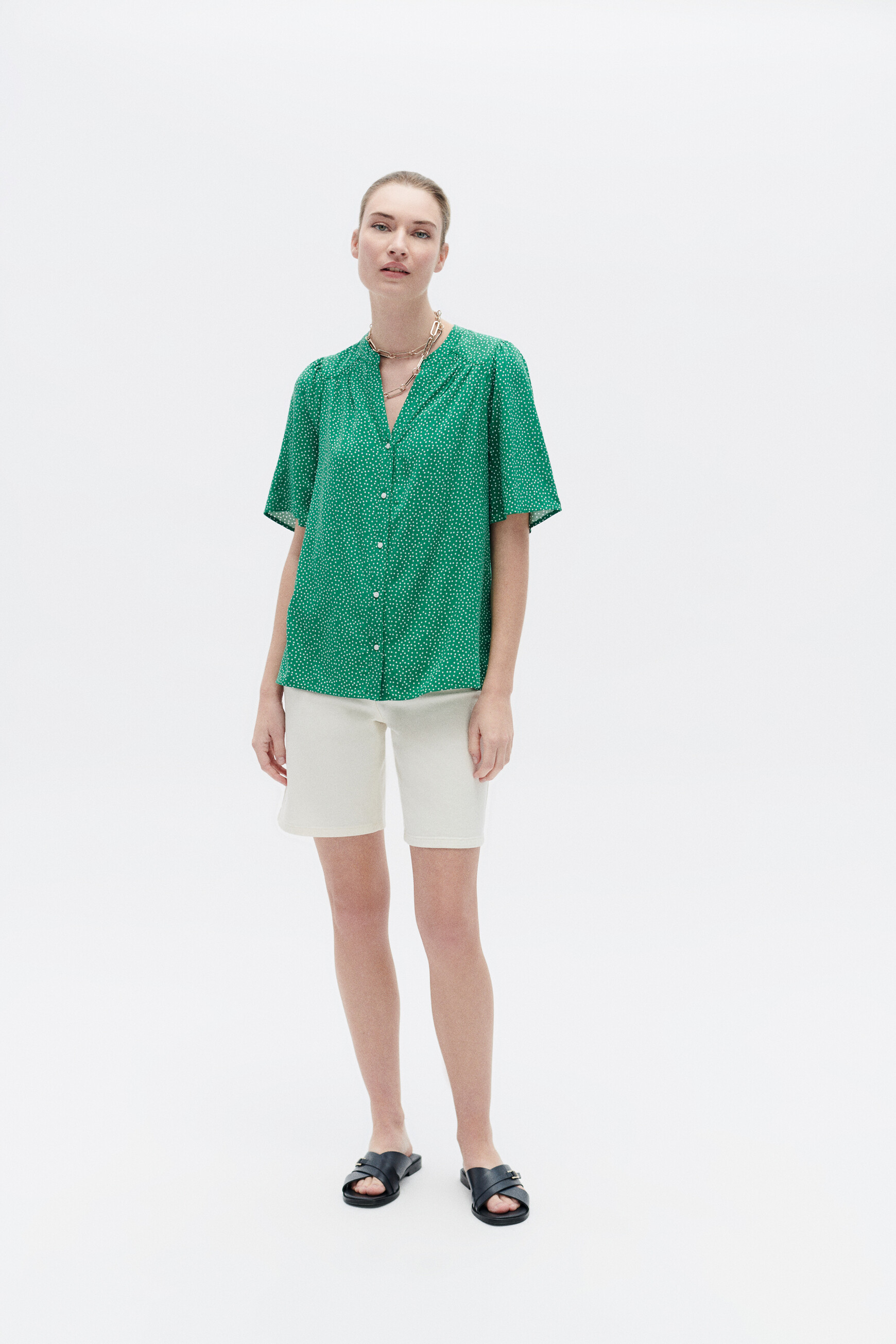chemise carla3 vert menthe femme Chemise carla3 vert menthe femme