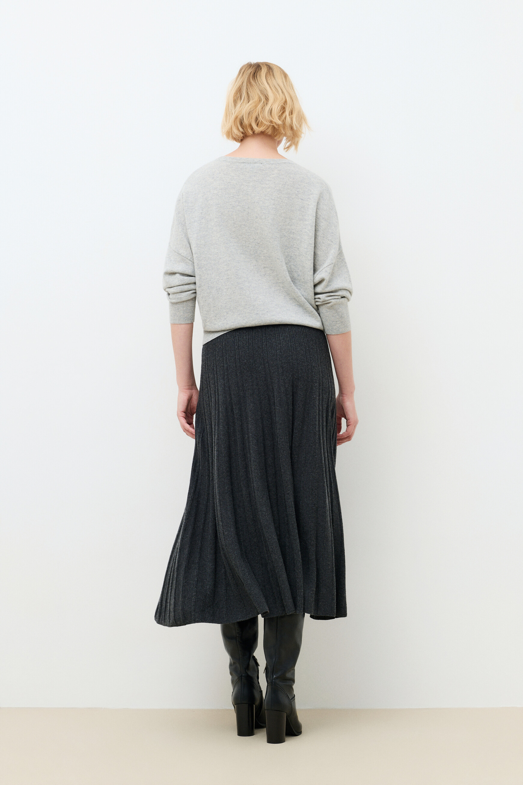 Pullover Mcandy grau damen
