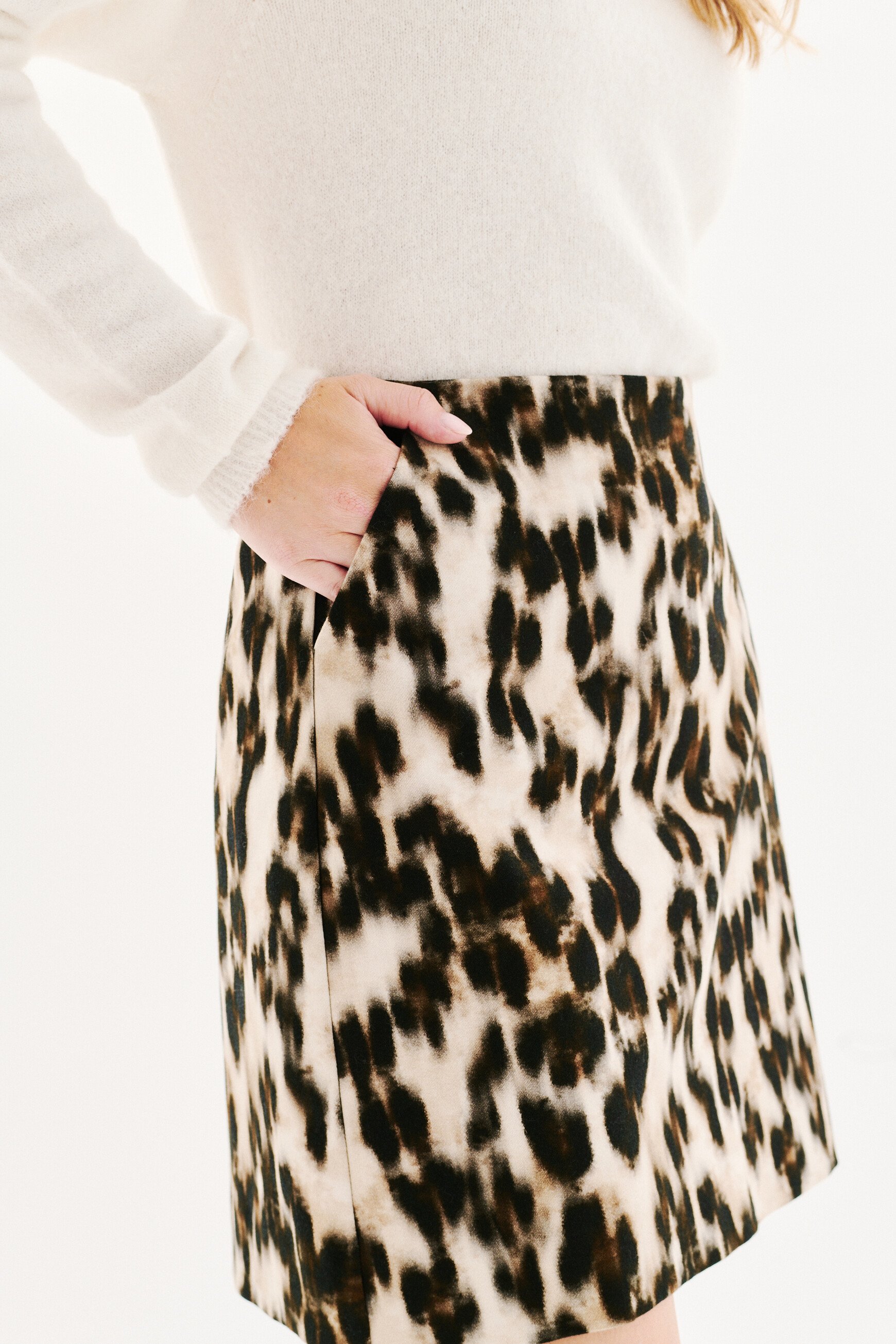 Jmila skirt light beige woman
