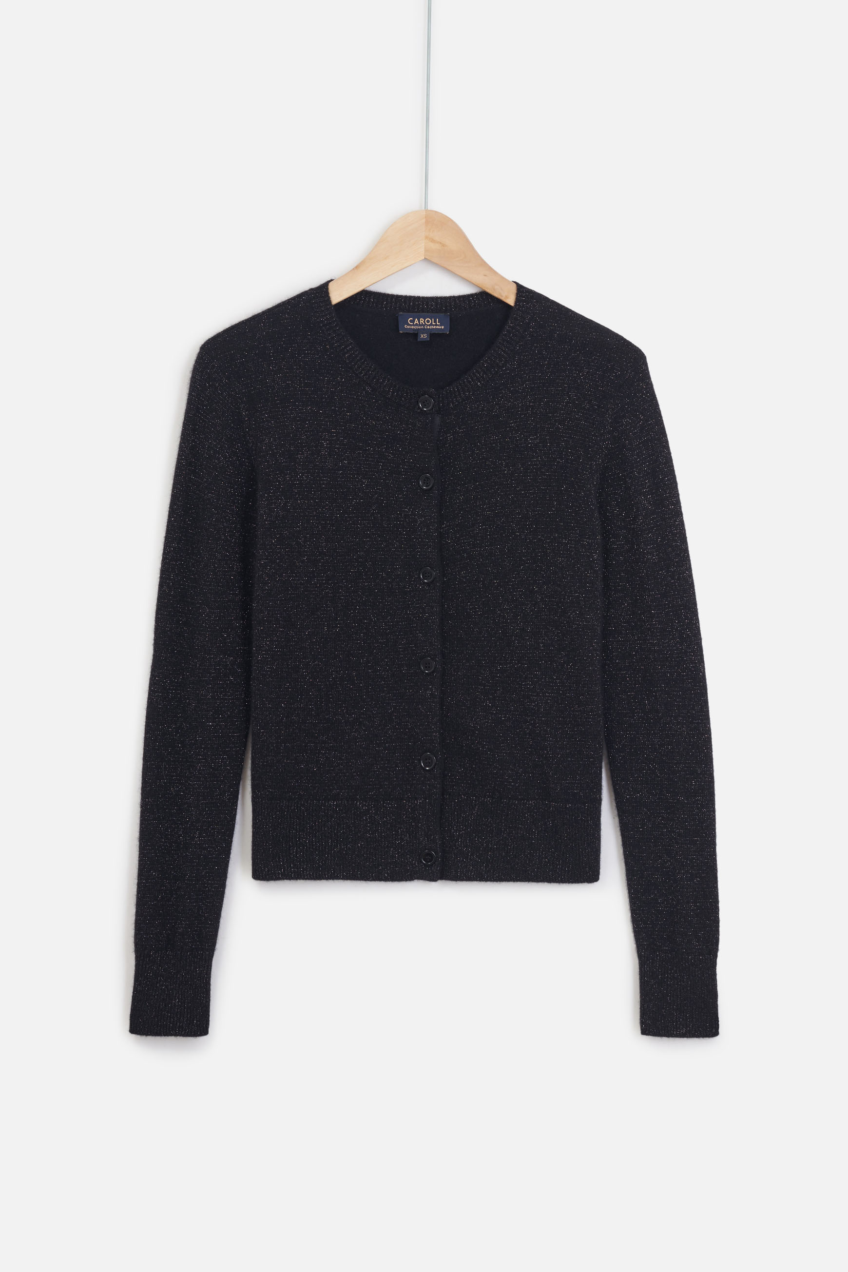 cardigan carola zwart vrouw Cardigan Carola zwart vrouw