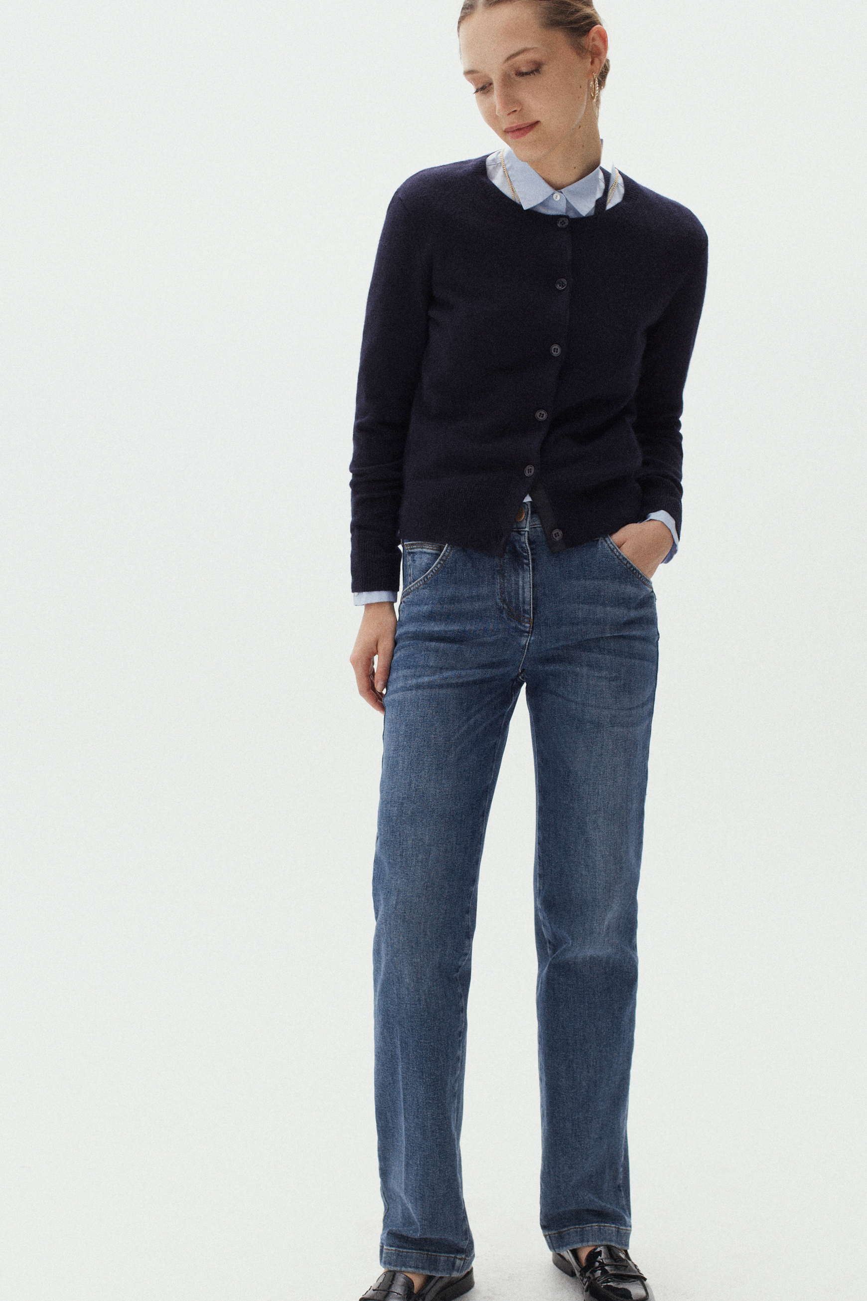 pantalon roy denim stone femme pantalon roy denim stone femme