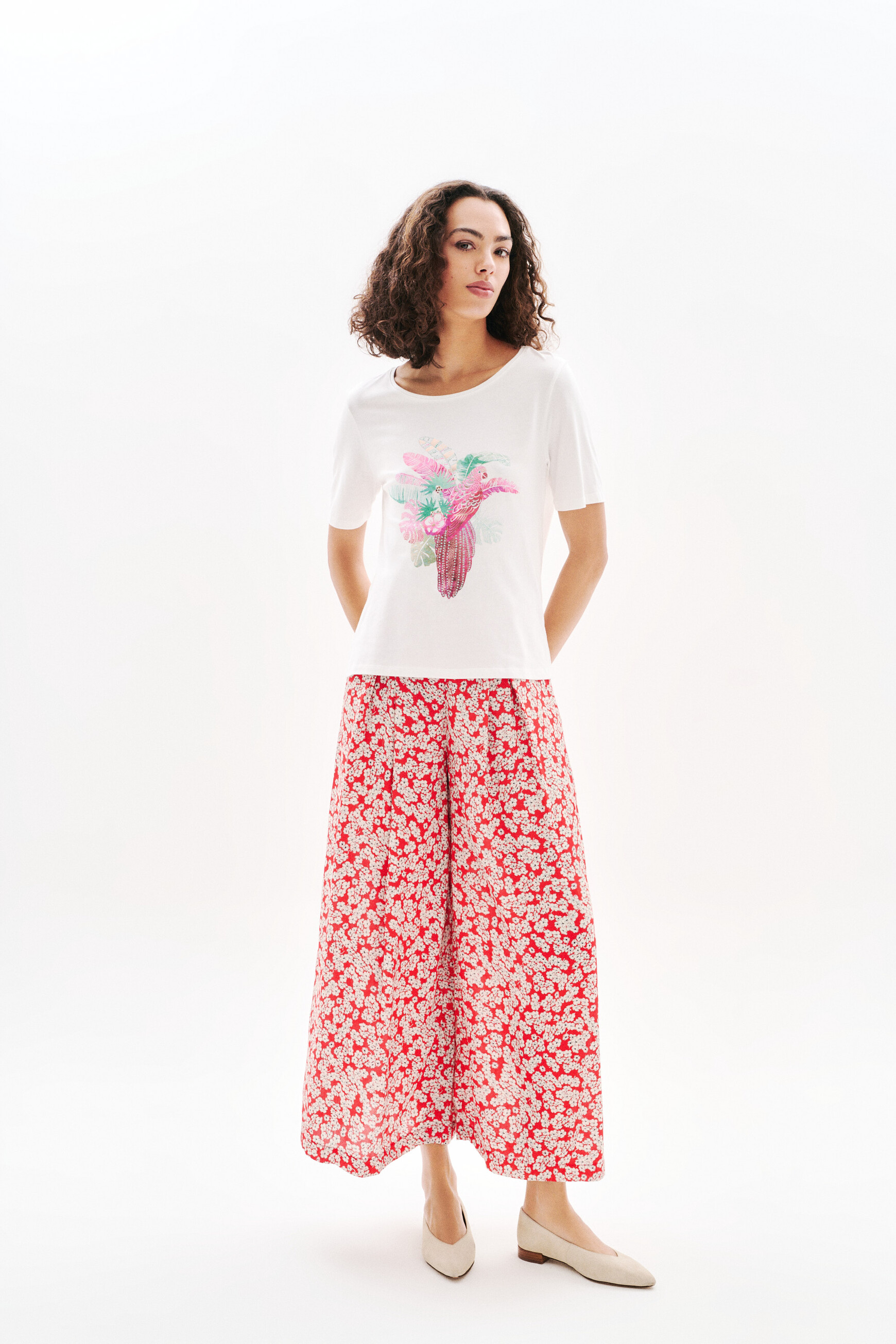 tperruche t shirt groen vrouw Tperruche T-shirt groen vrouw