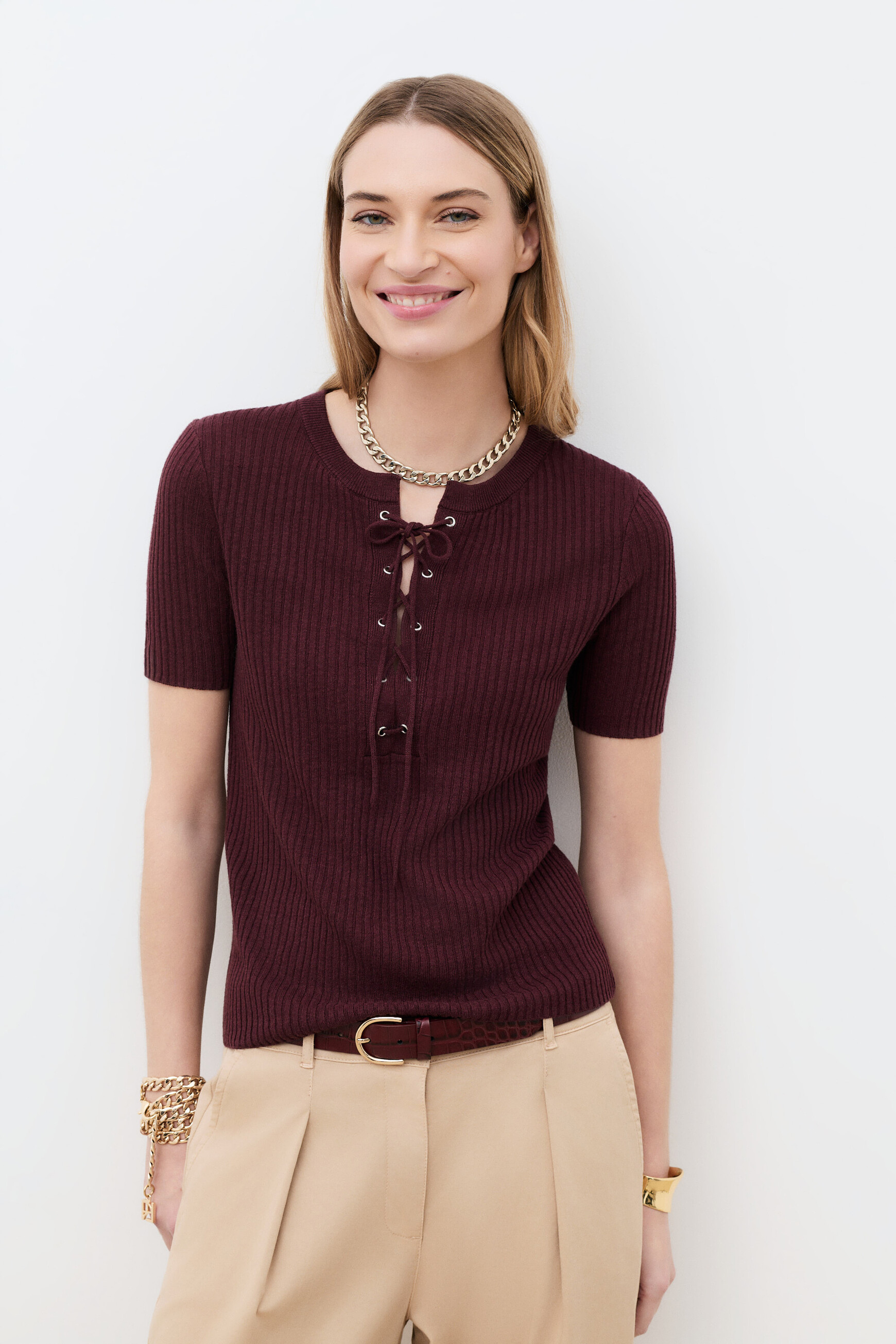 Mvanessa sweater plum woman
