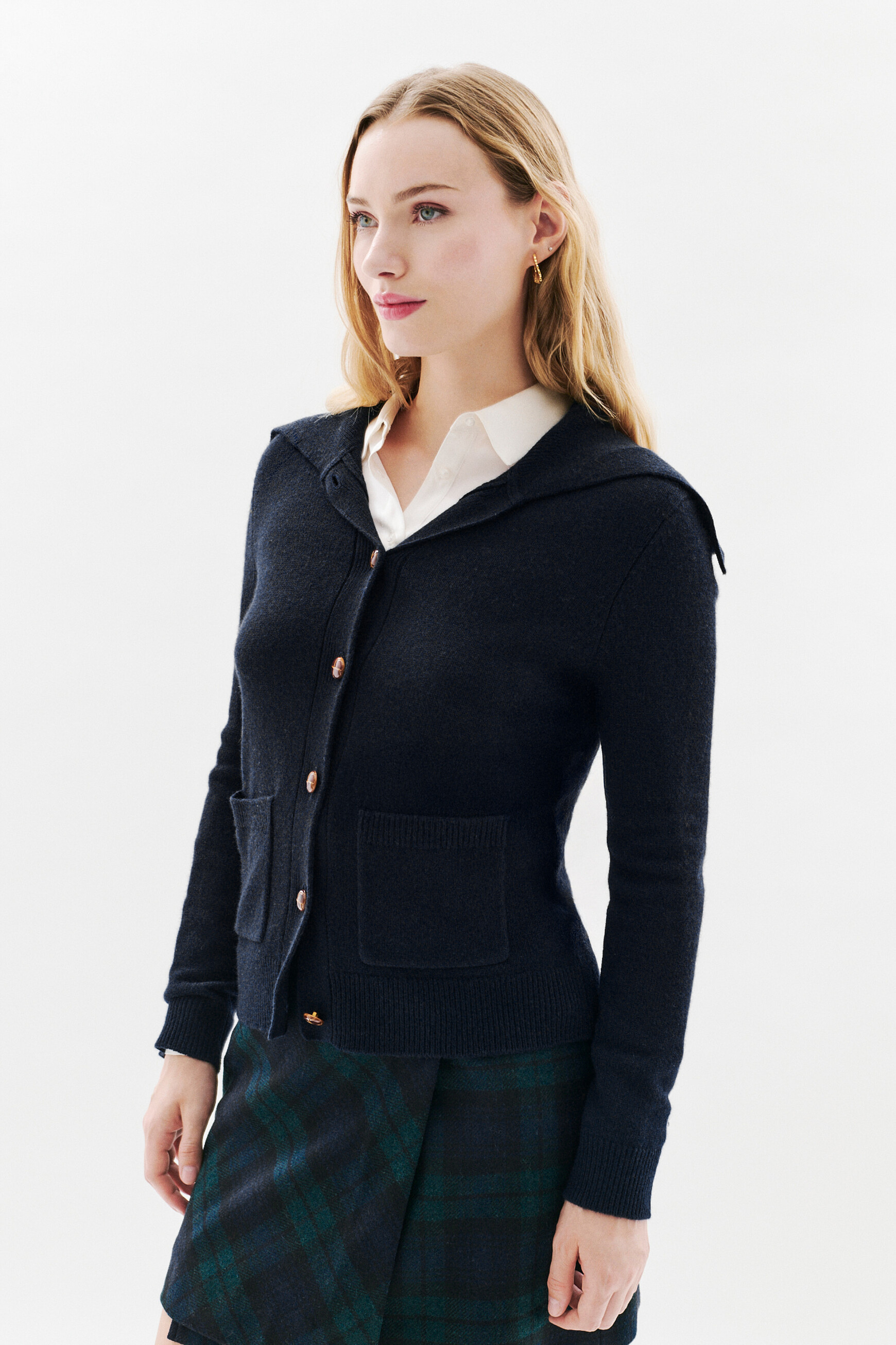 gilet mlouna bleu marine femme Gilet mlouna bleu marine femme