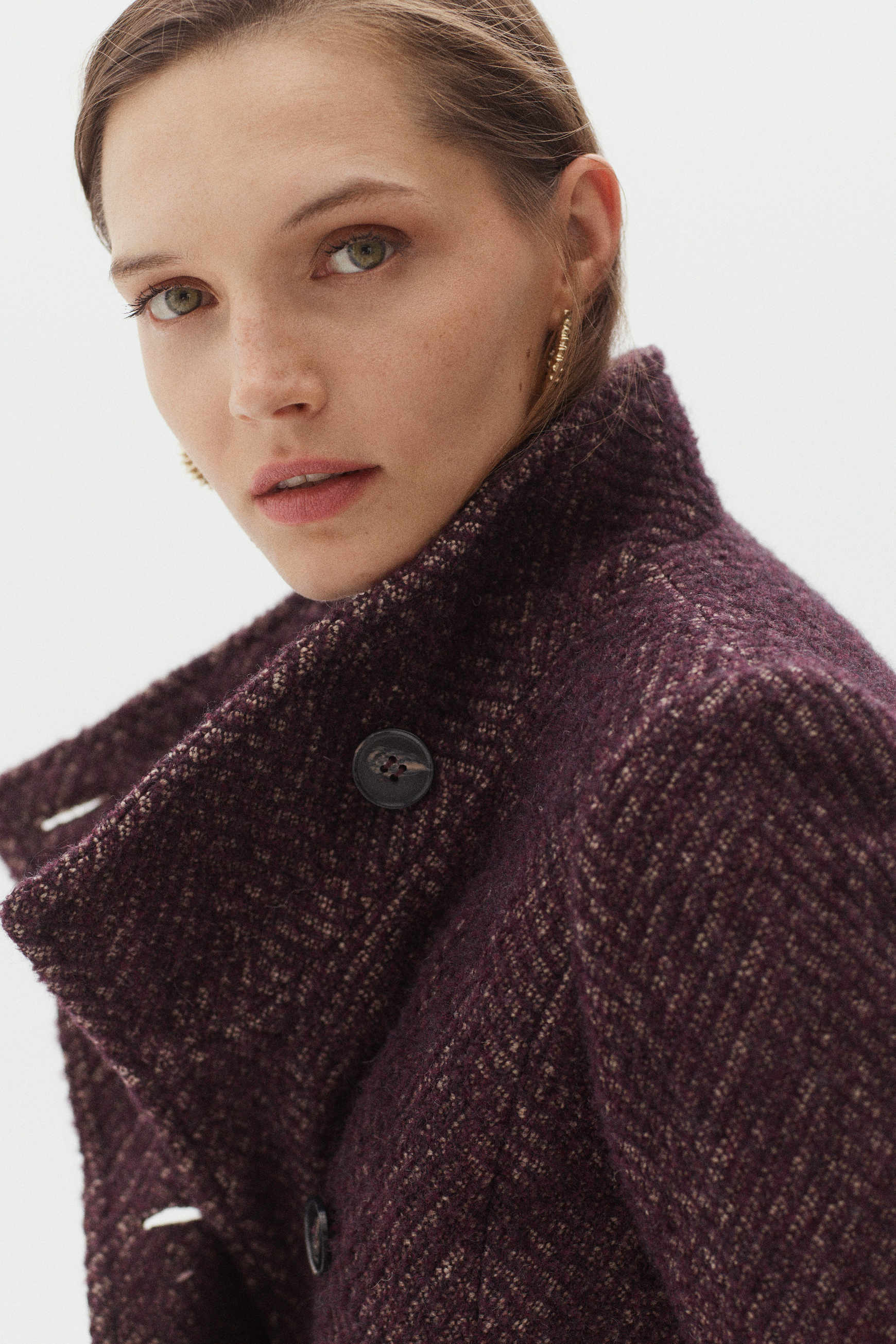 manteau ali prune femme manteau ali prune femme