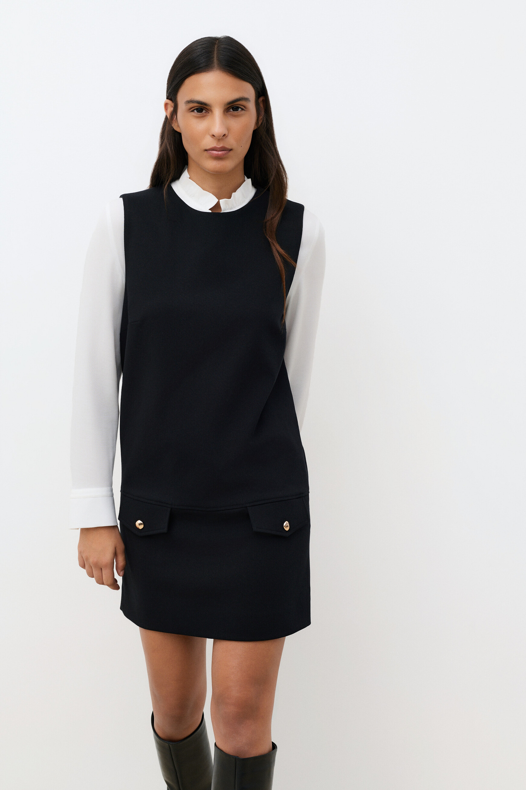 Robe Rginger noir femme