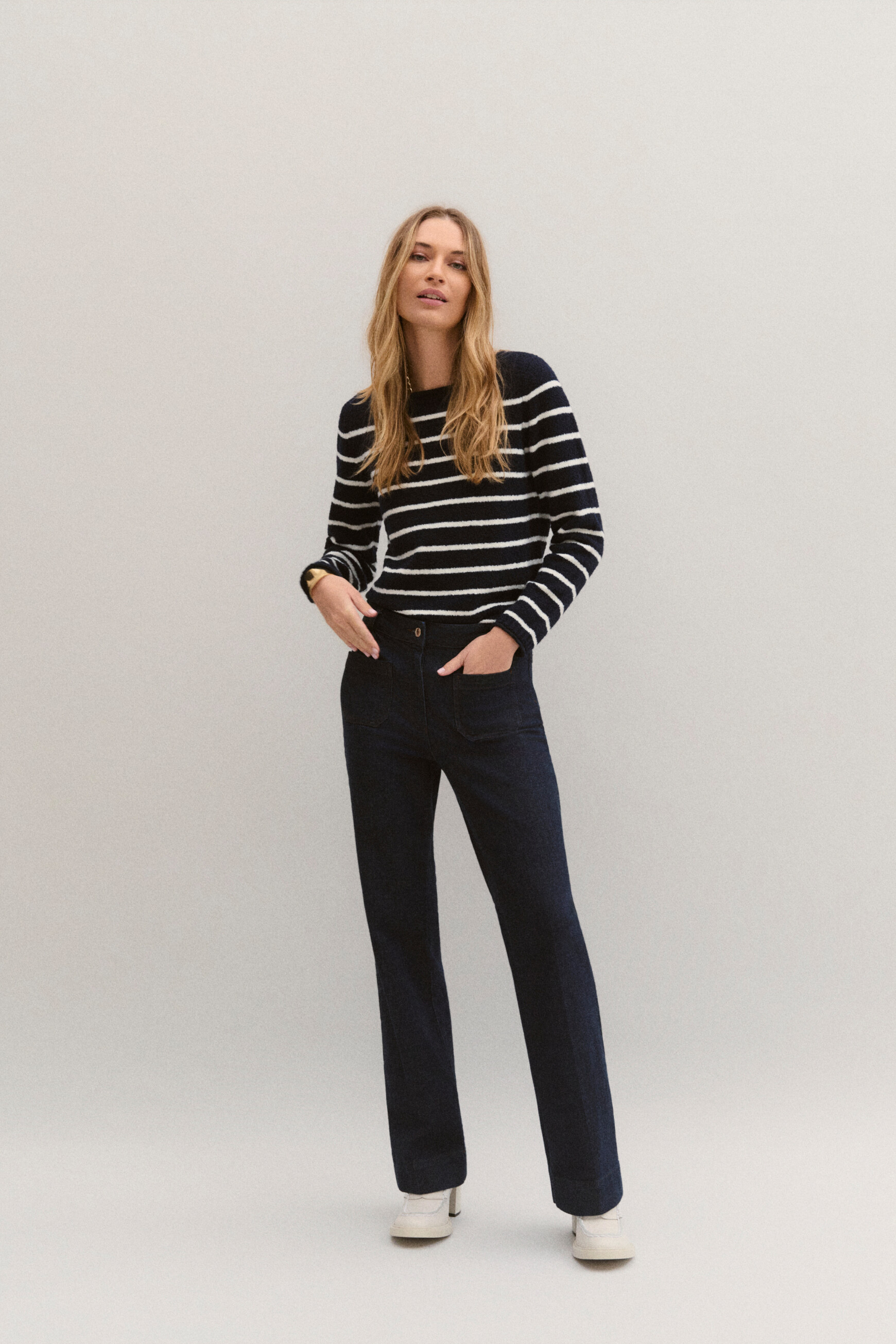 Mpierrick sweater navy blue woman