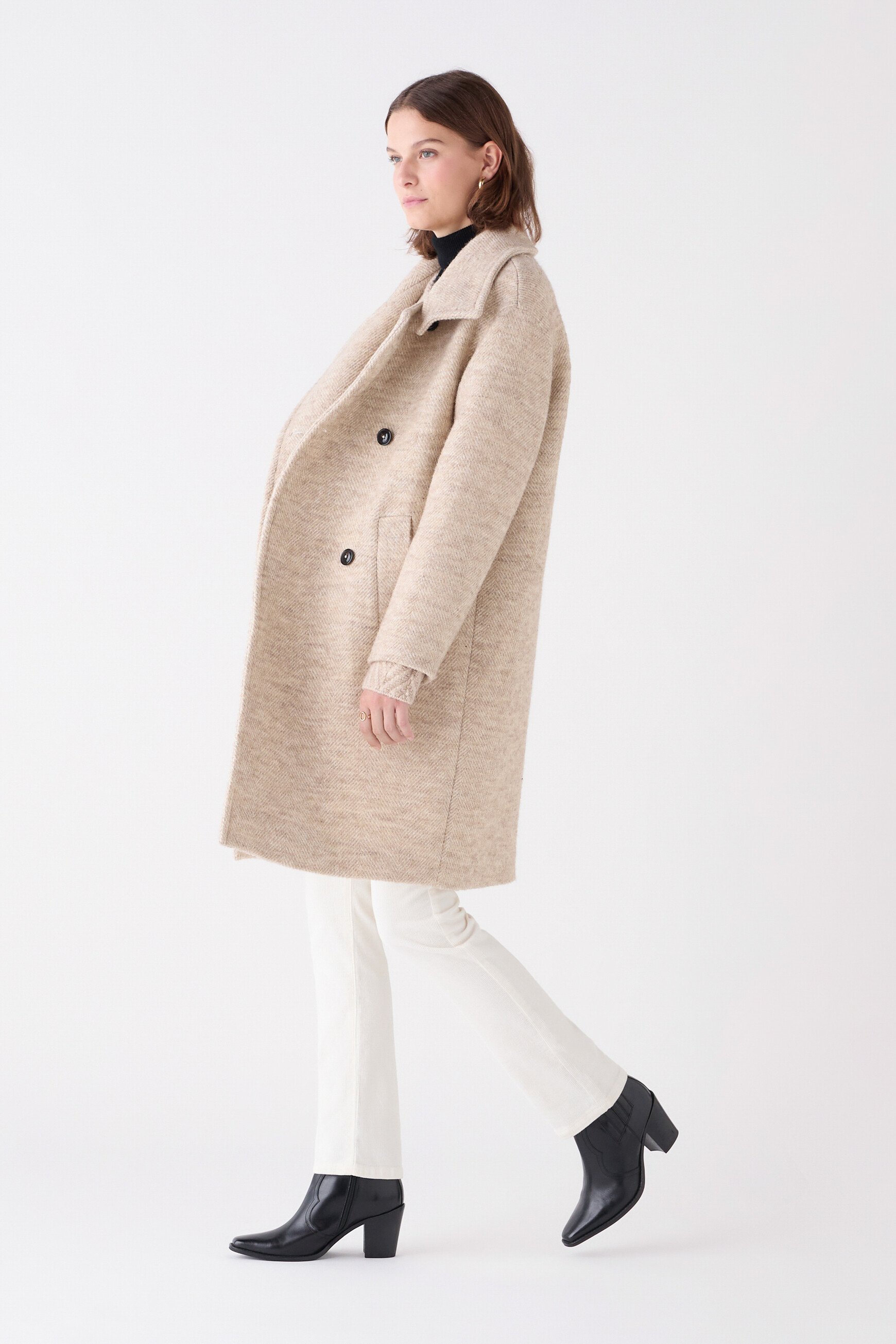 Manteau Gotham beige femme