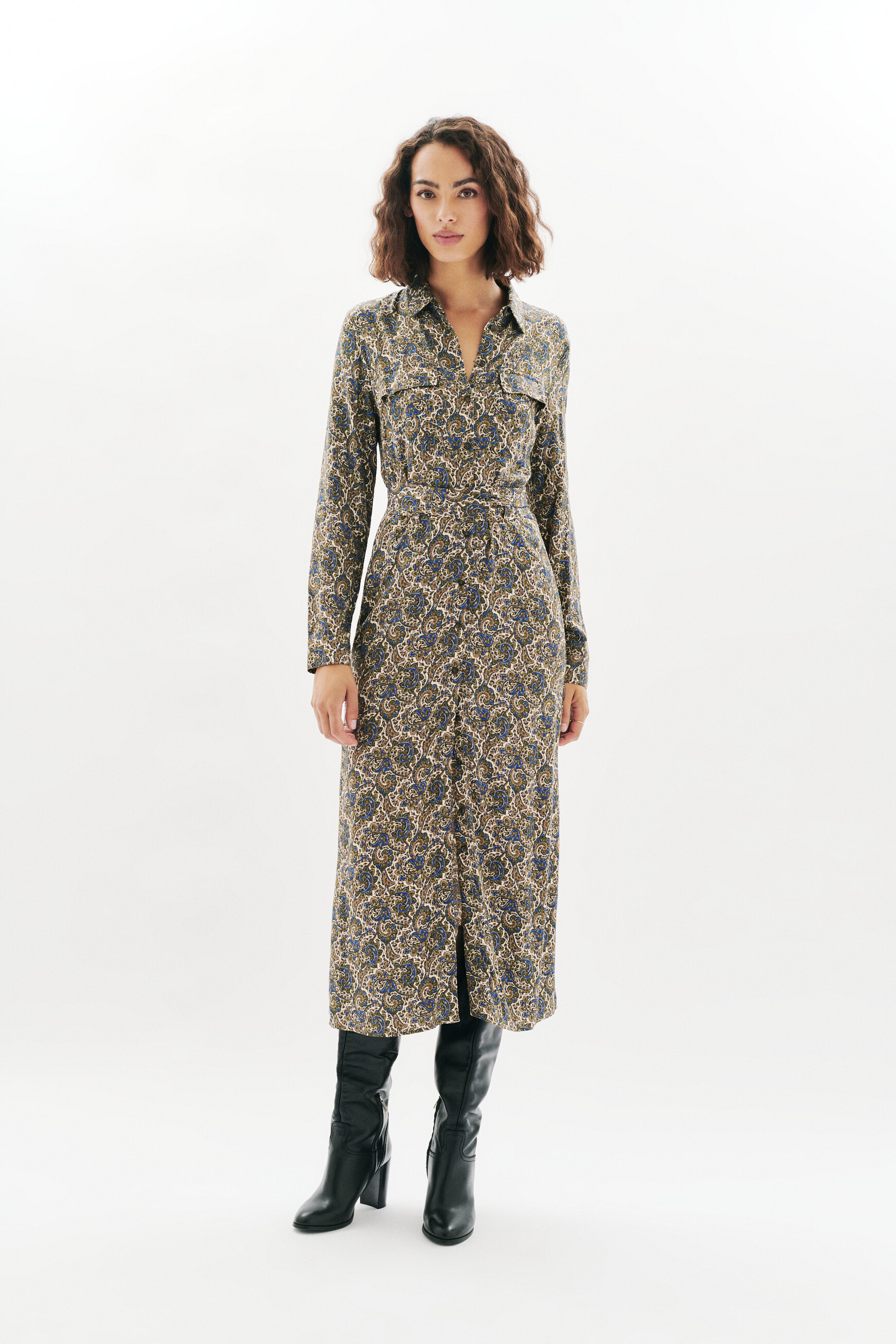 Rcassy dress ivory woman