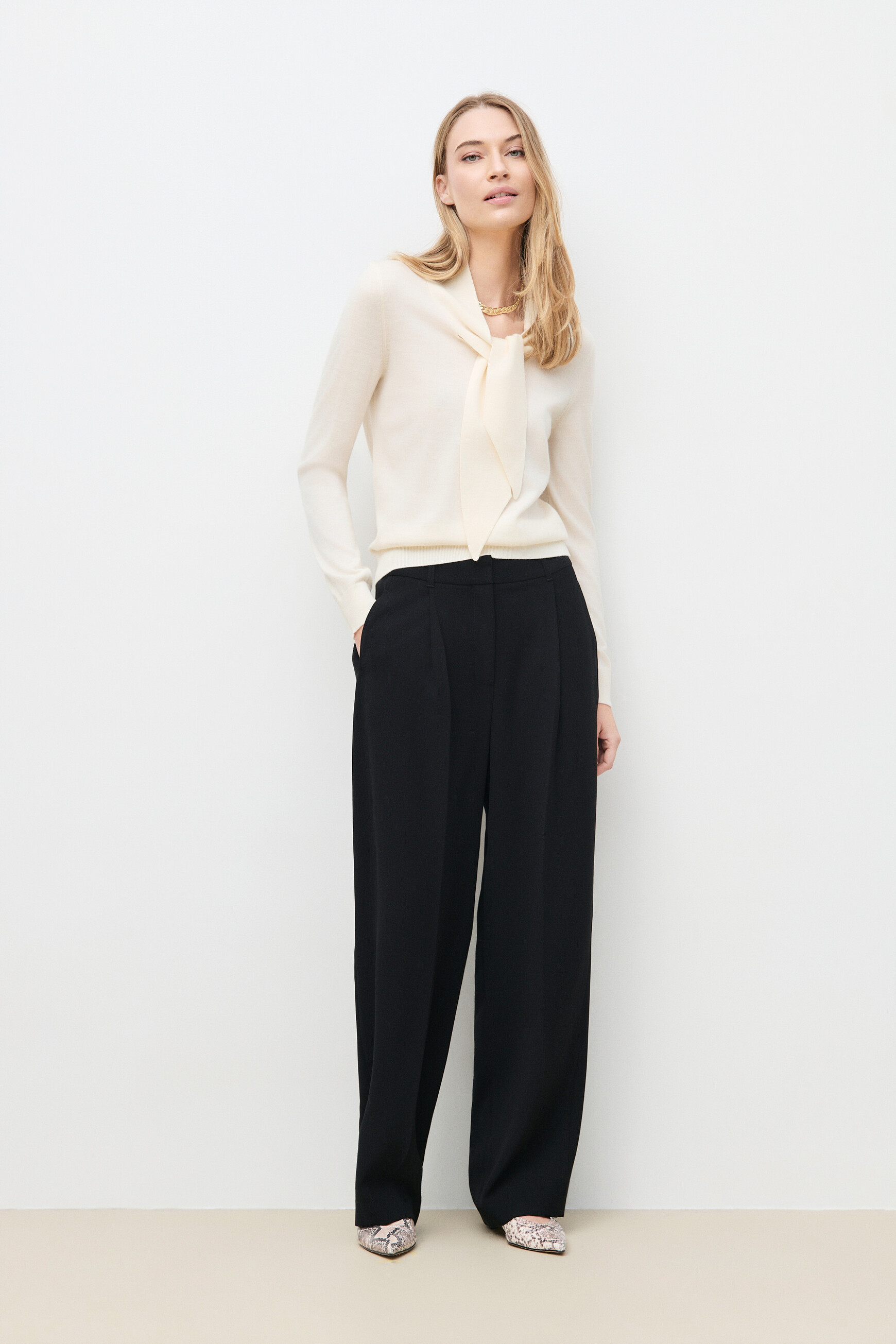 Myriam sweater ecru woman