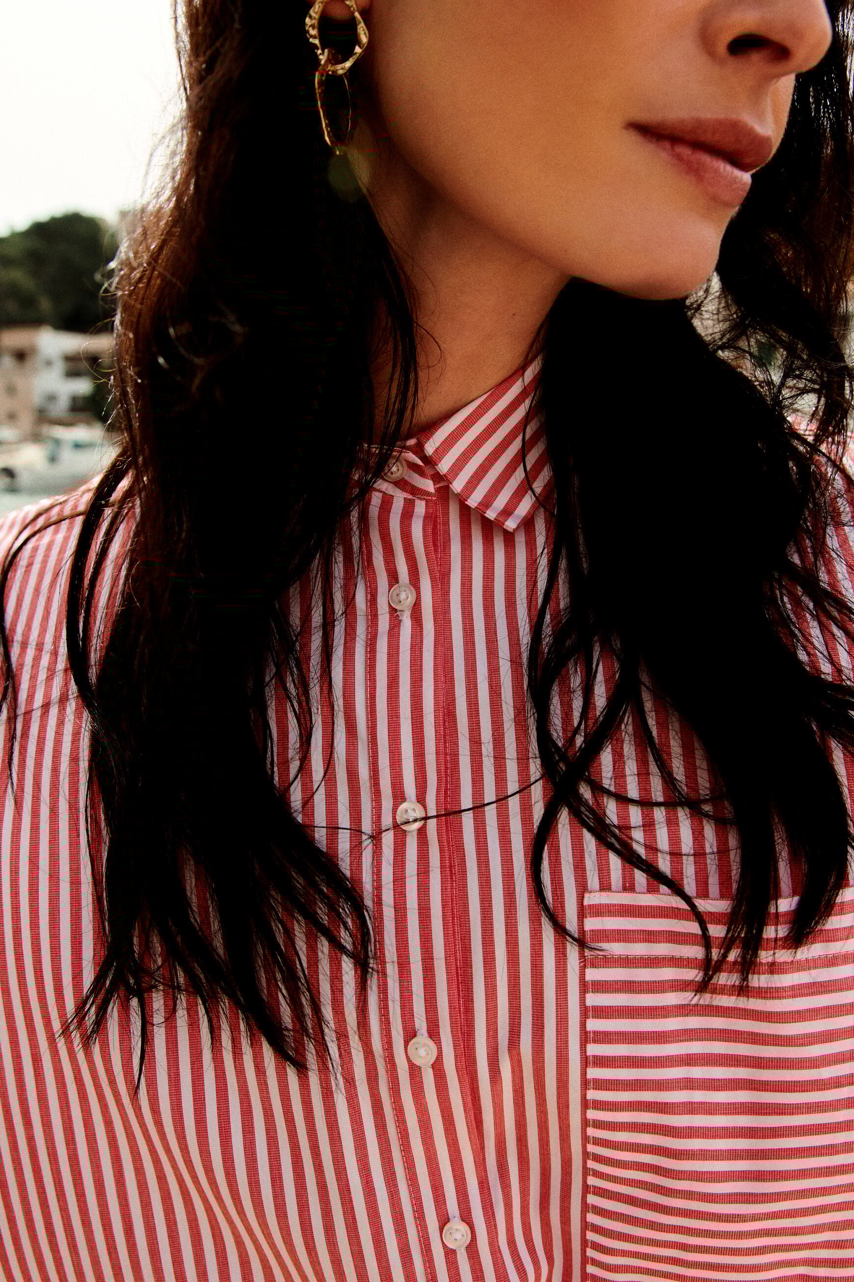 Claudine shirt light red woman