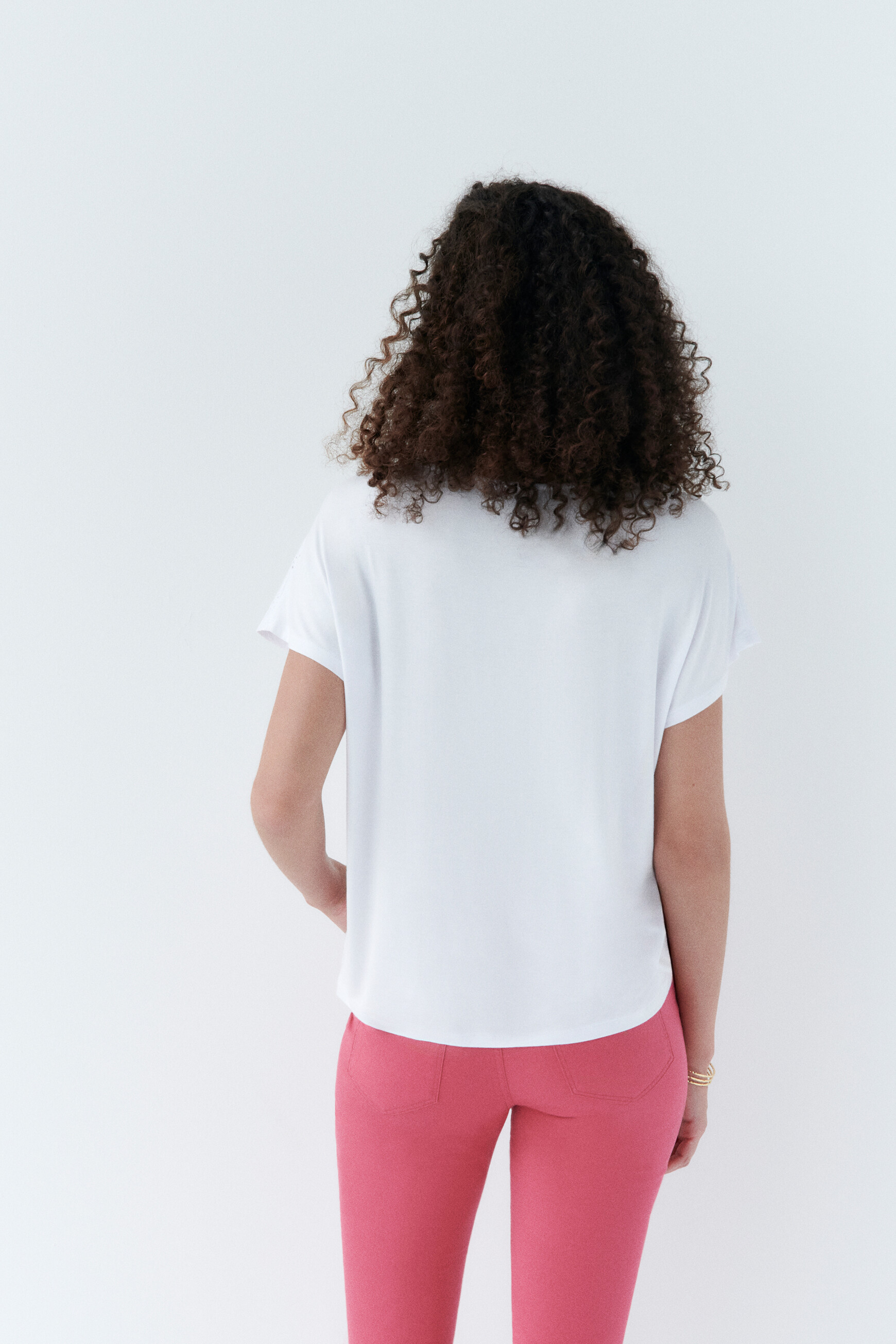 t shirt blanc femme chic