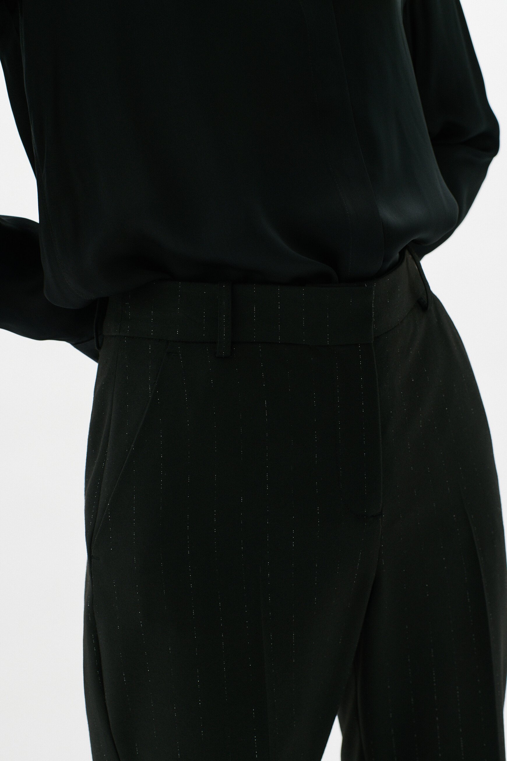 pantalon podium noir femme schwarz damen