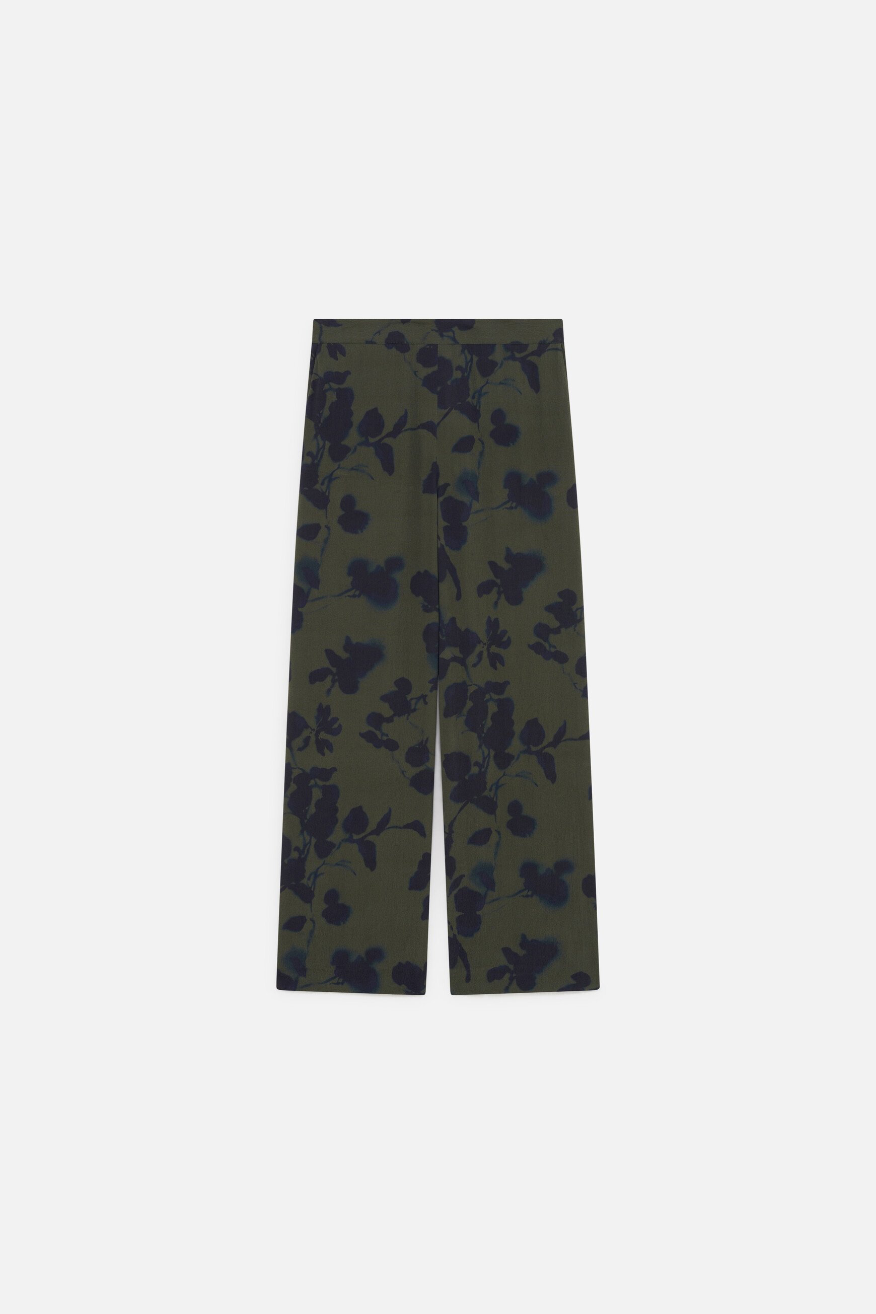 Pandi Long trousers khaki green woman