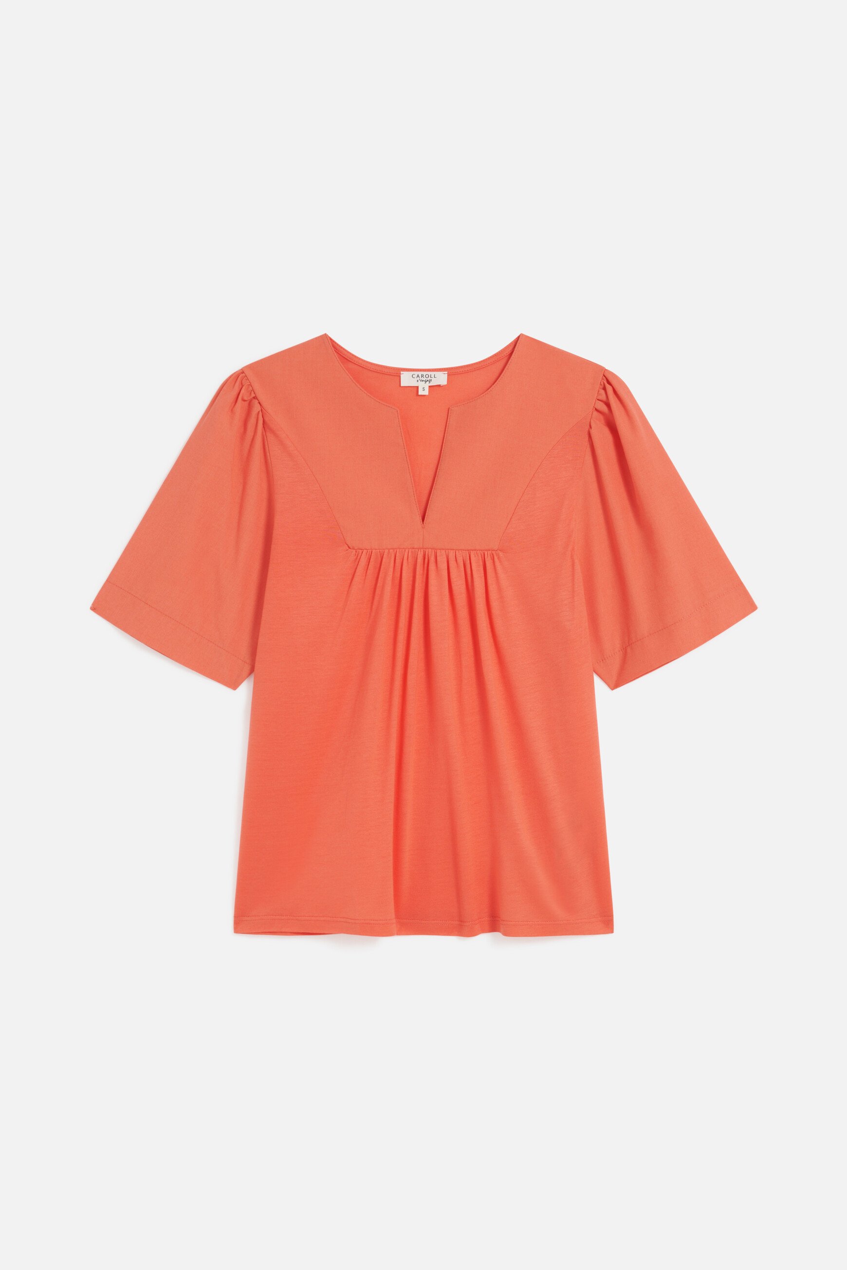 T-shirt tarya orange femme