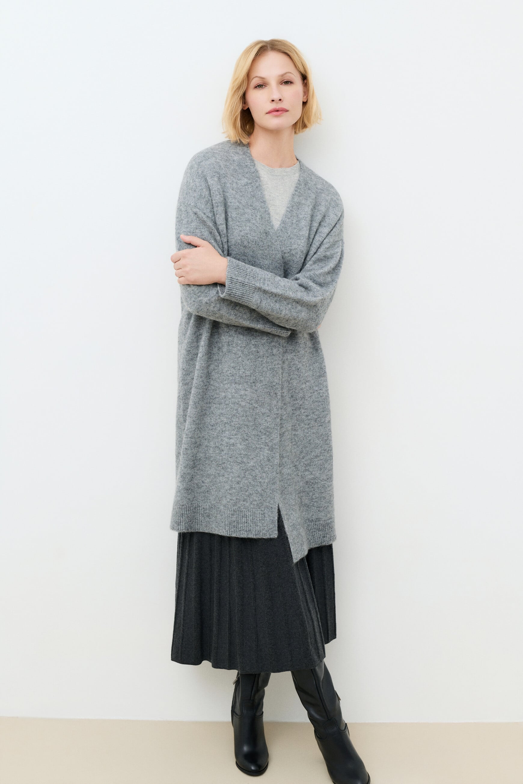 Maglione Mwendy grigio donna