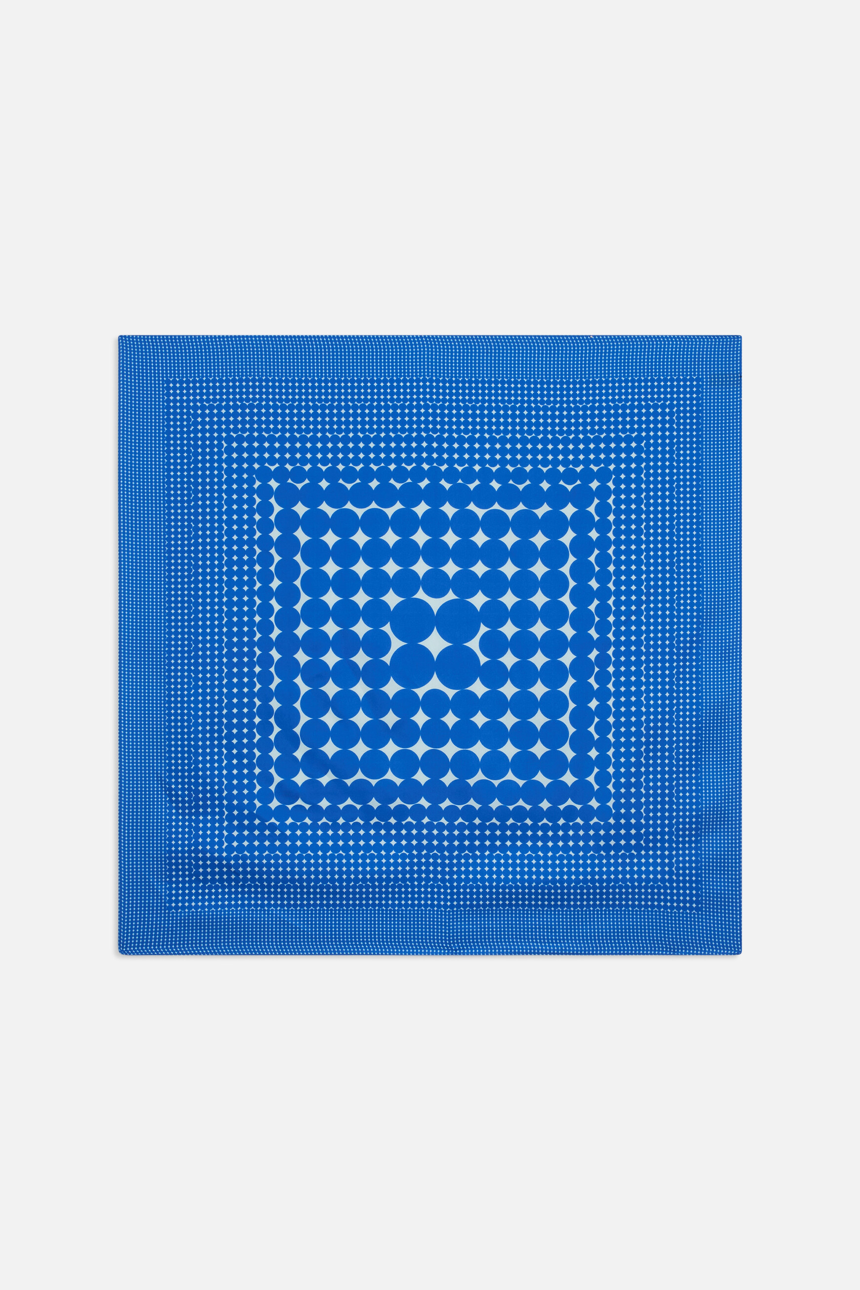 foulard jane en soie bleu electrique femme foulard jane en soie bleu electrique femme
