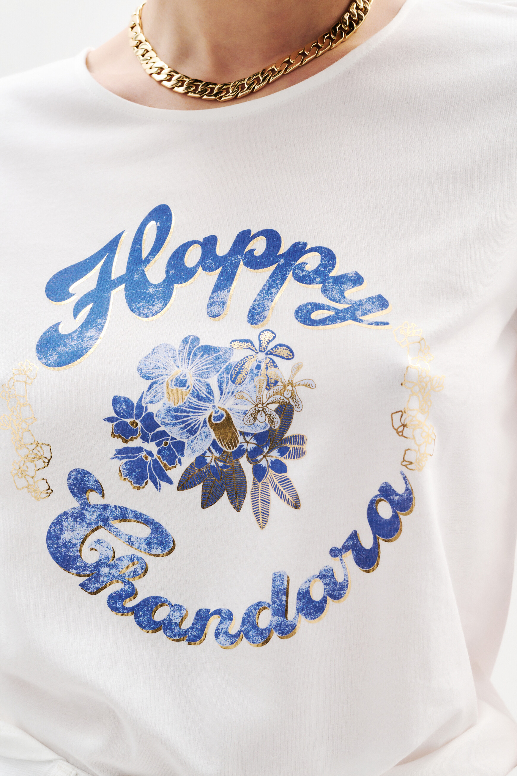 t shirt toutes a lecole taxime happy ecru vrouw T-shirt toutes à l'école taxime happy ecru vrouw