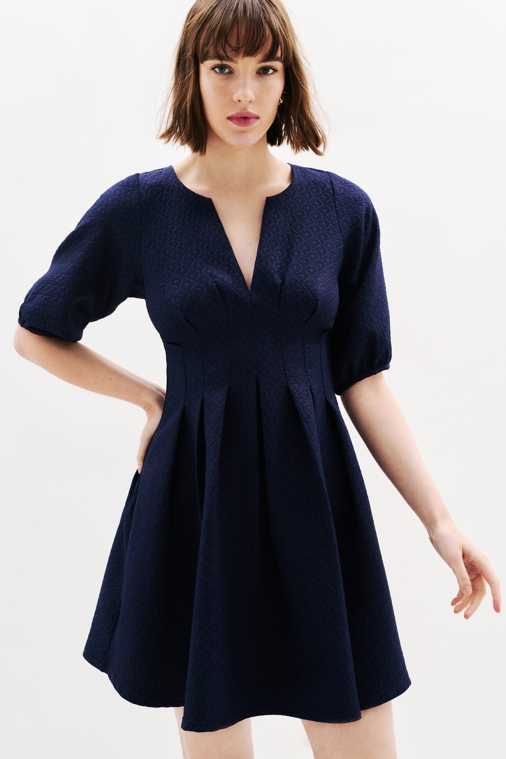 kleid rosalia marineblau damen Kleid Rosalia marineblau damen