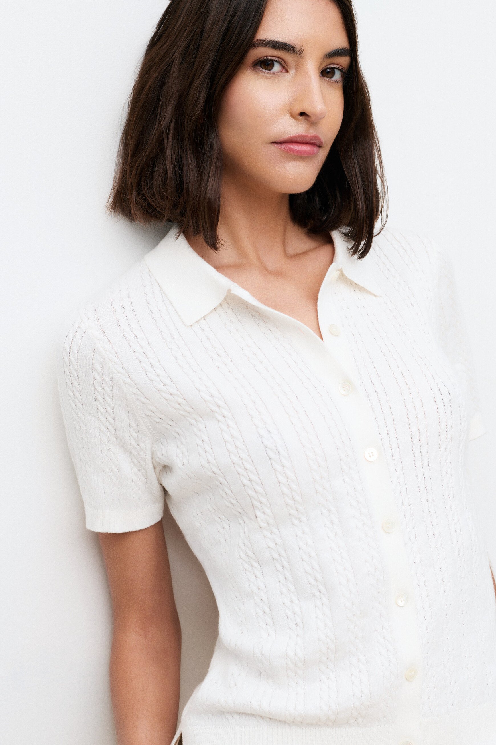 Barbara sweater ecru woman