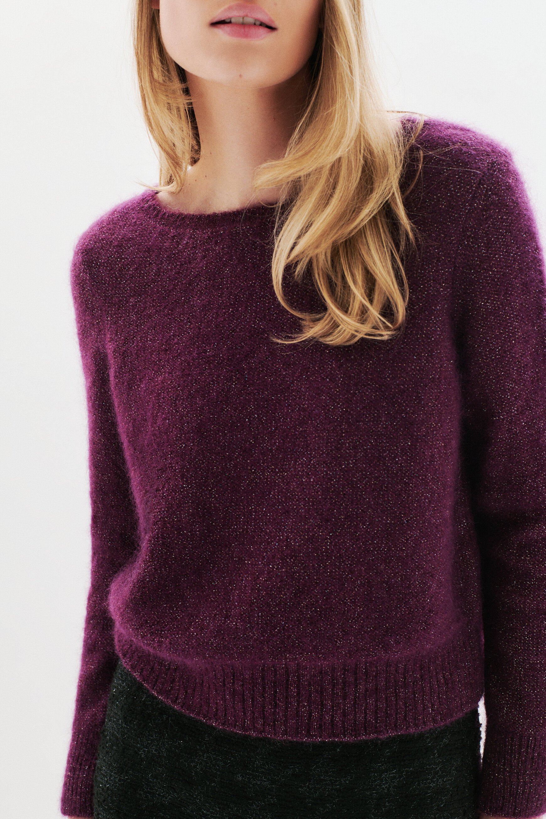 stephano sweater burgundy woman Stephano sweater burgundy woman