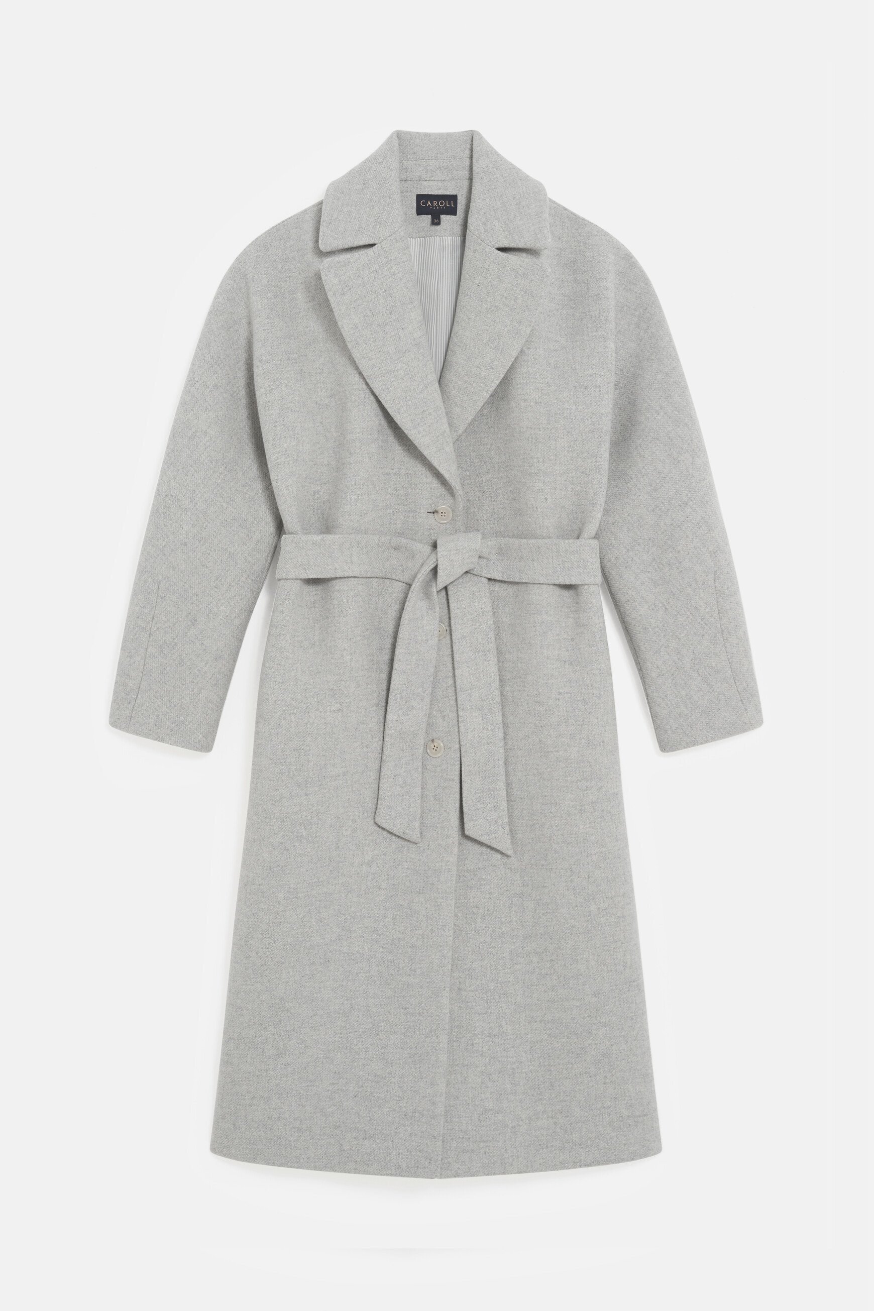 Gapitre coat light grey woman