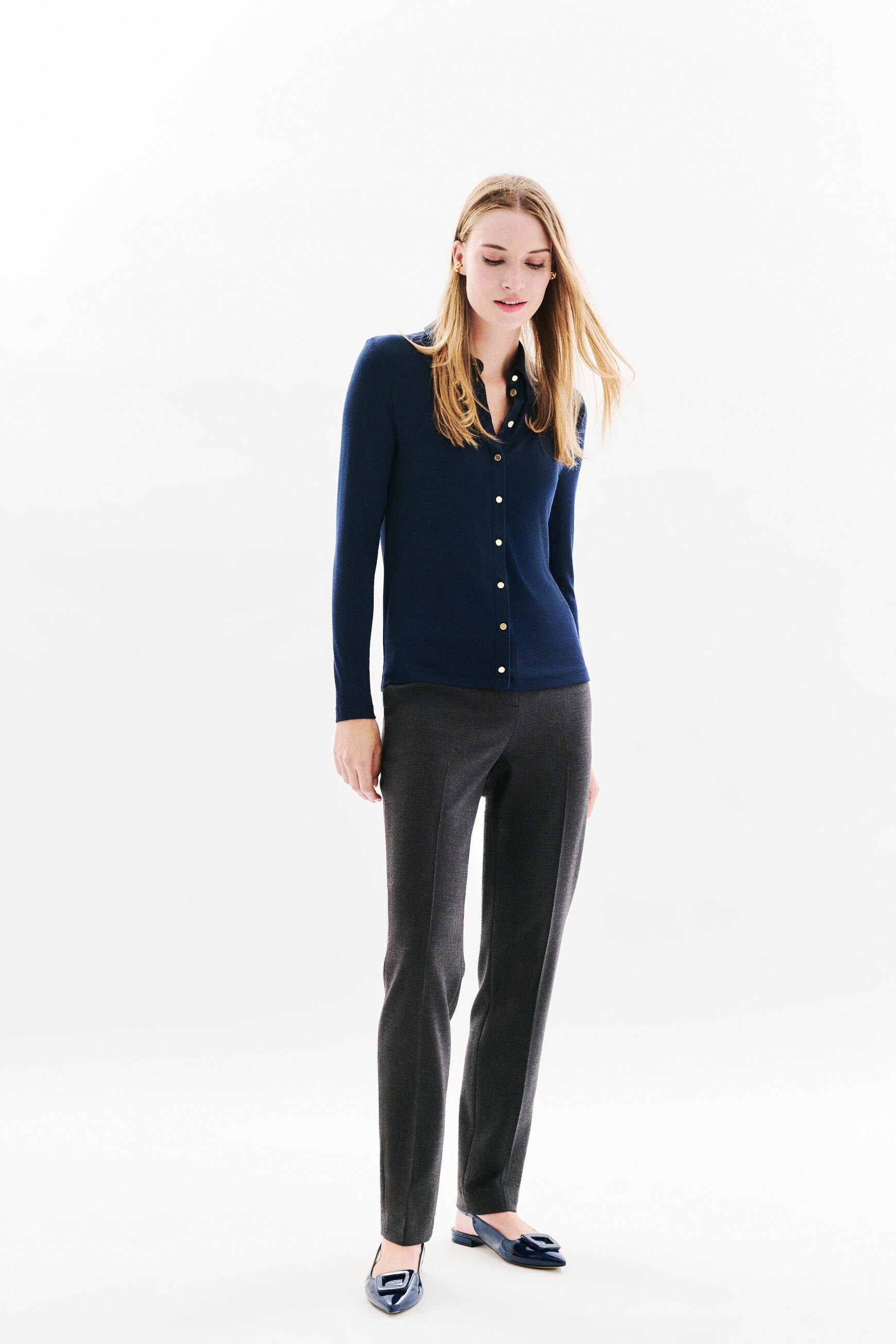 Tlune t-shirt navy blue woman