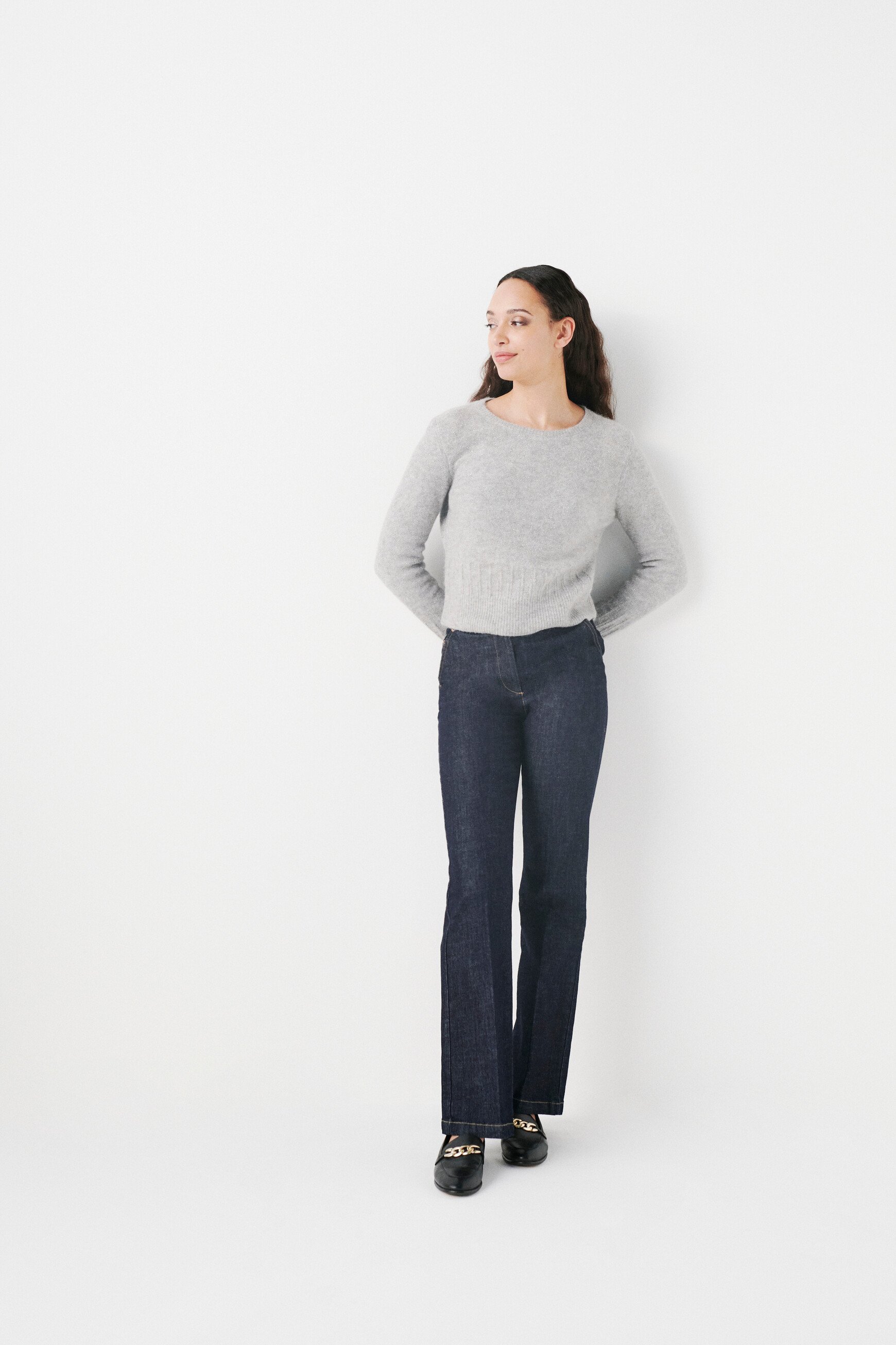 mbridget sweater light grey woman