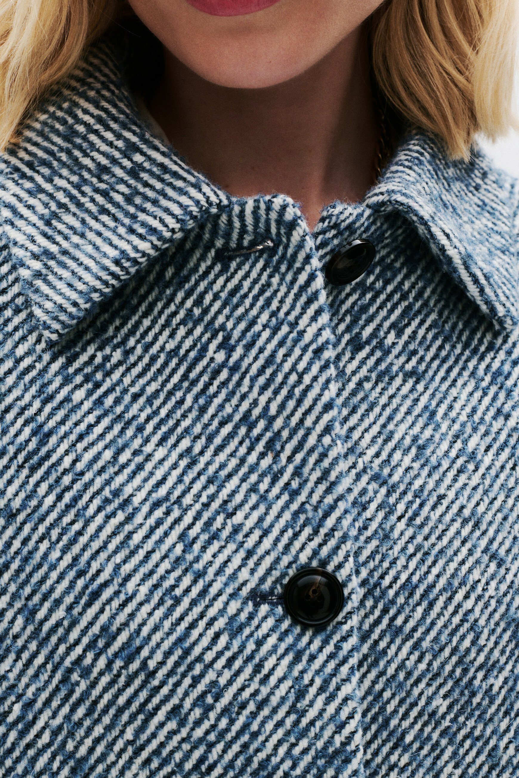 galactica mantel denim stone vrouw Galactica mantel denim stone vrouw