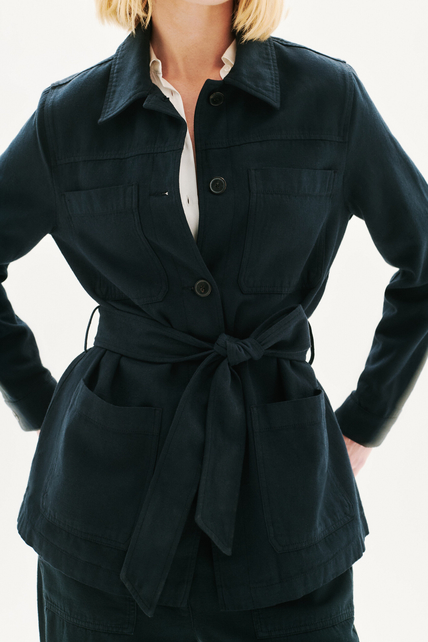 veste saharienne vkelly2 noir femme Veste Saharienne Vkelly2 noir femme
