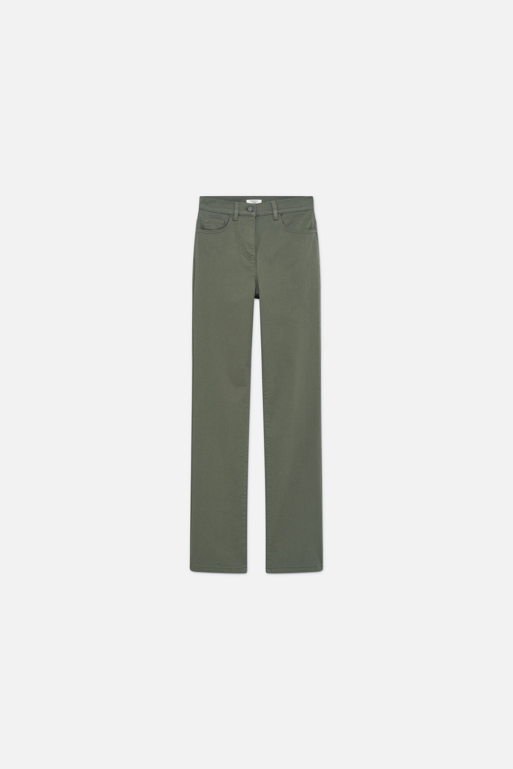 Prayanoc trousers khaki green woman