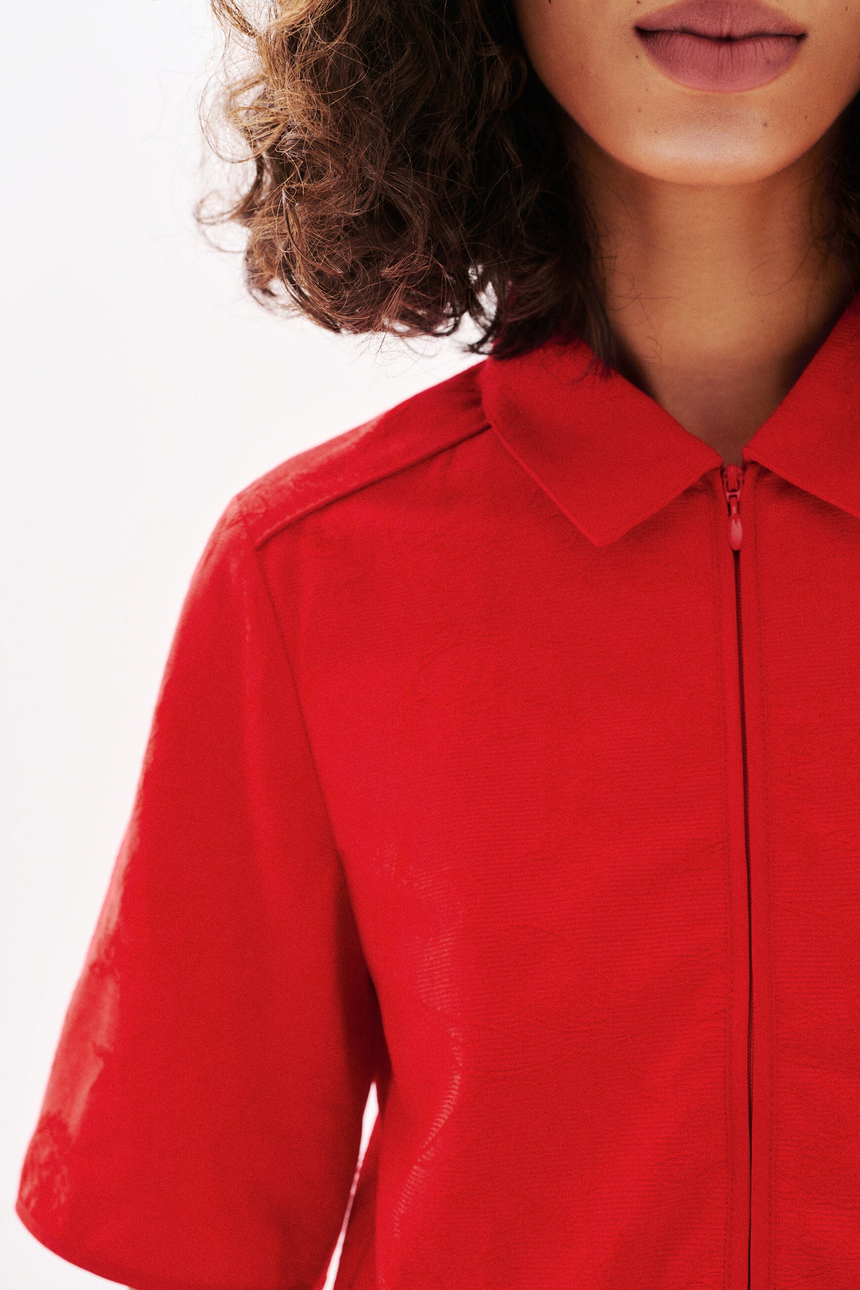 Chemise Cleonor rouge femme