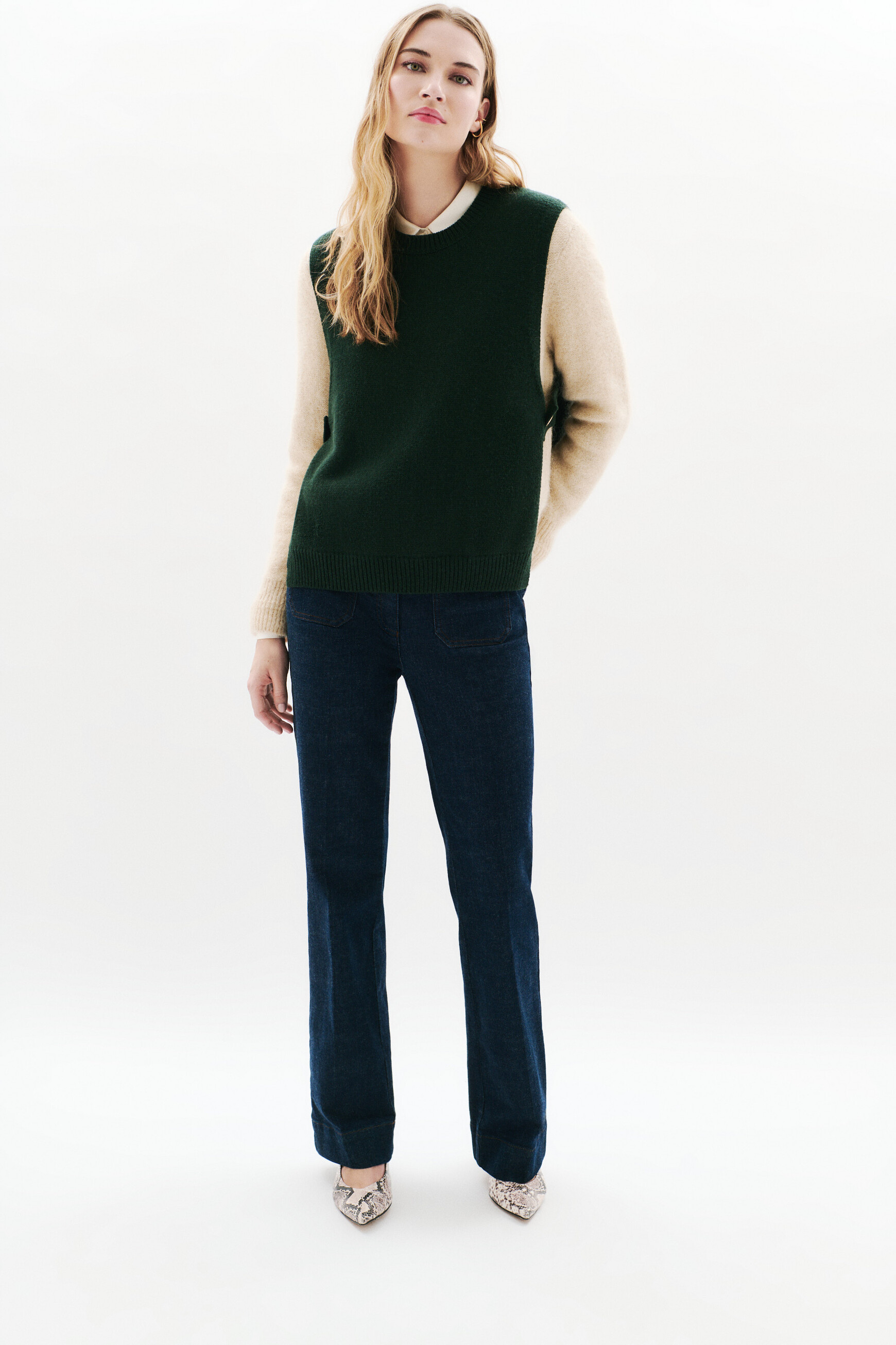 poncho hevy vert fonce vrouw poncho hevy vert foncé vrouw