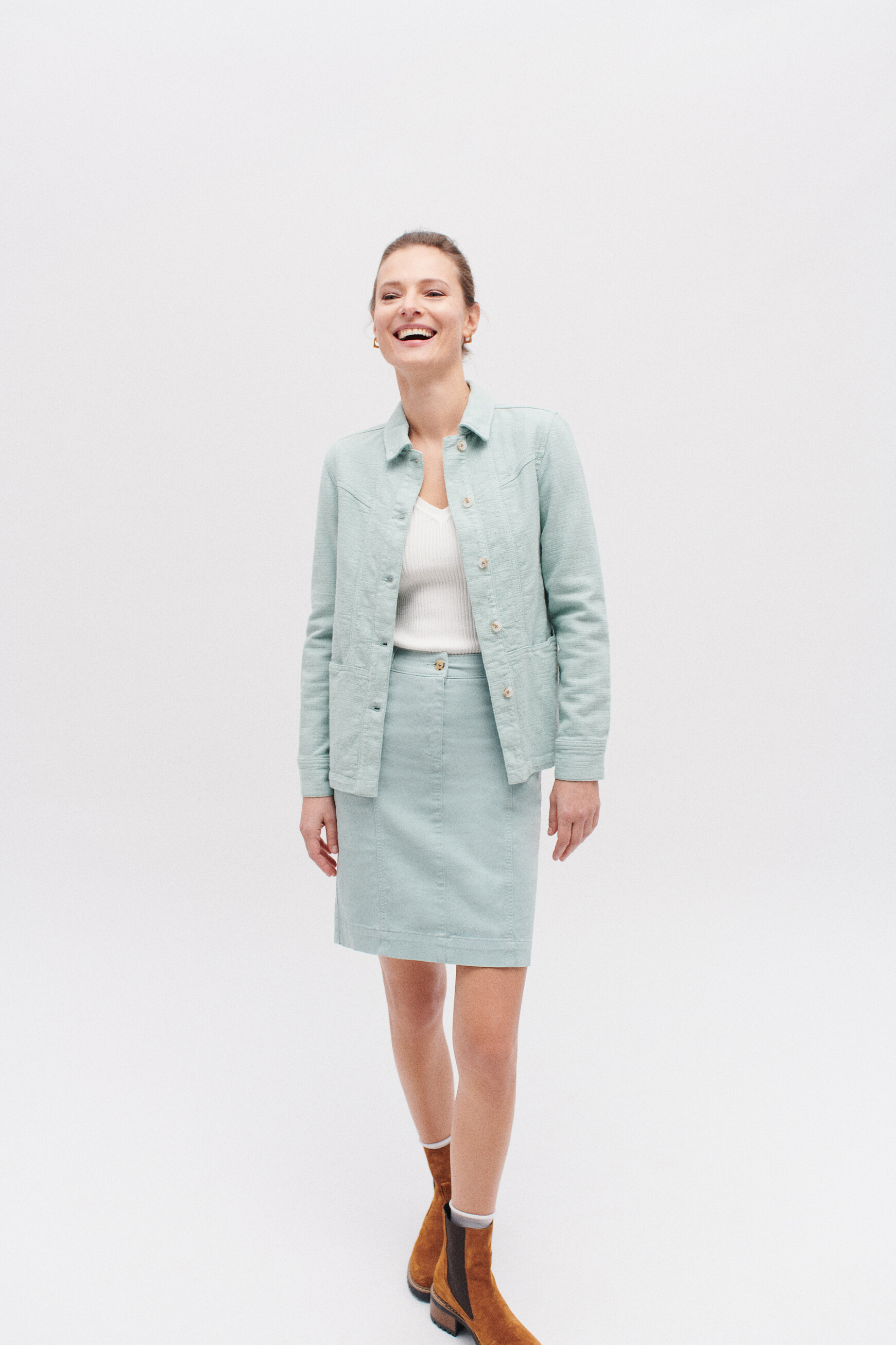 veste lauryn vert menthe femme veste lauryn vert menthe femme