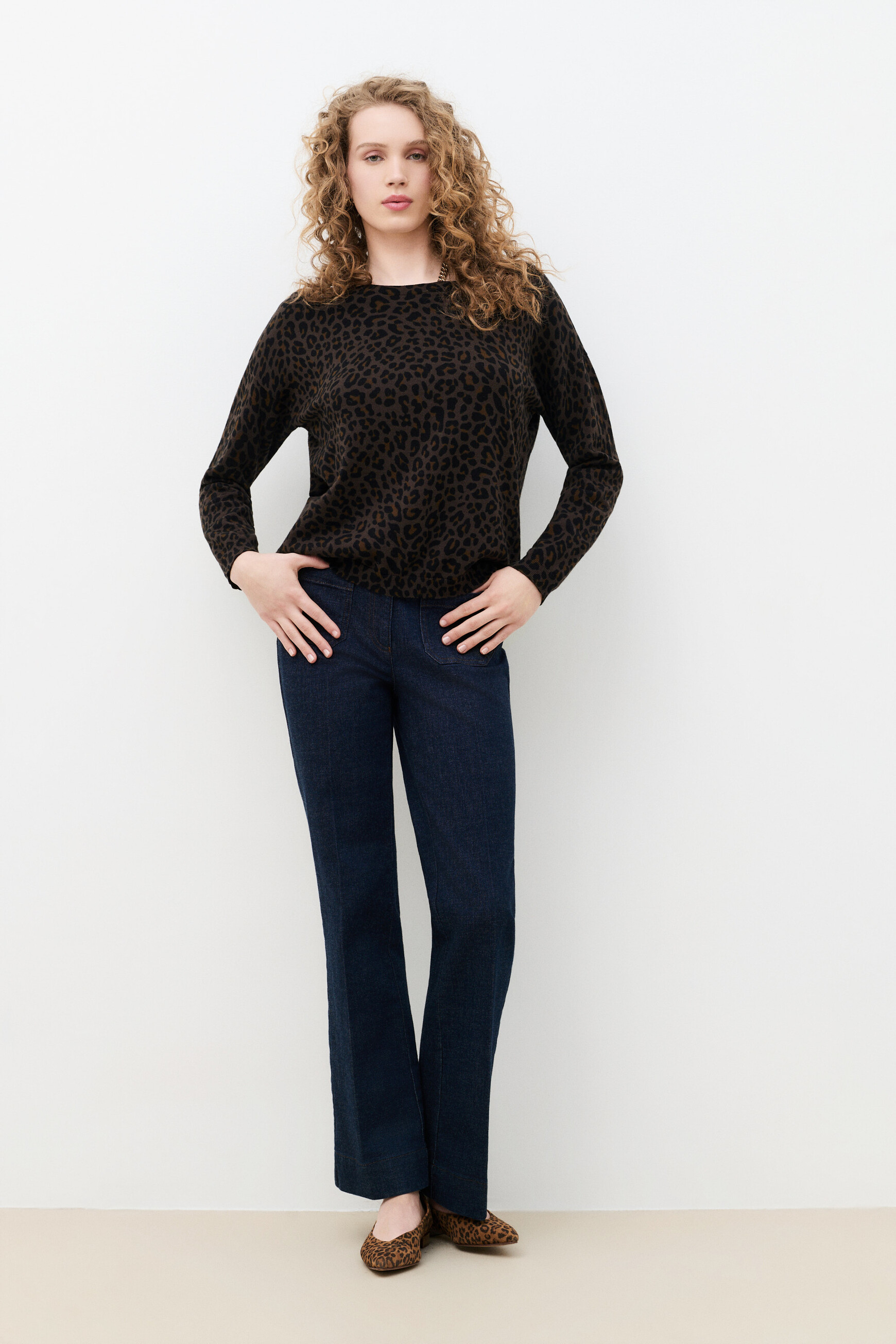 Mado sweater dark brown woman