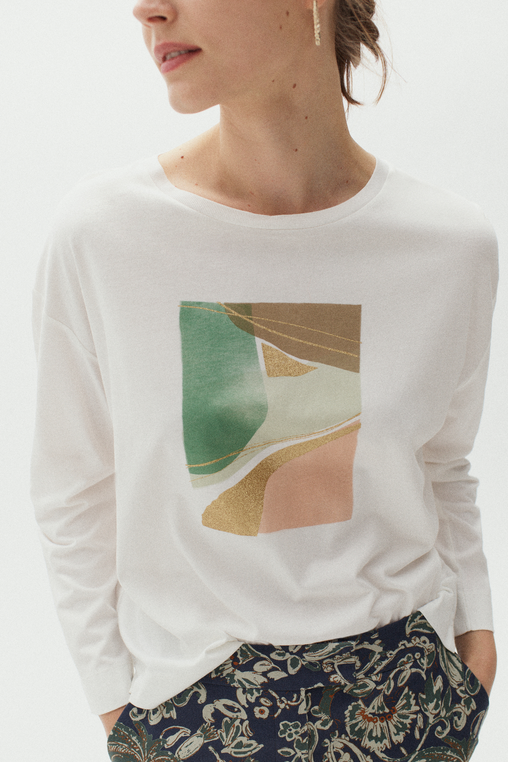 t shirt scott avorio donna T-shirt Scott avorio donna