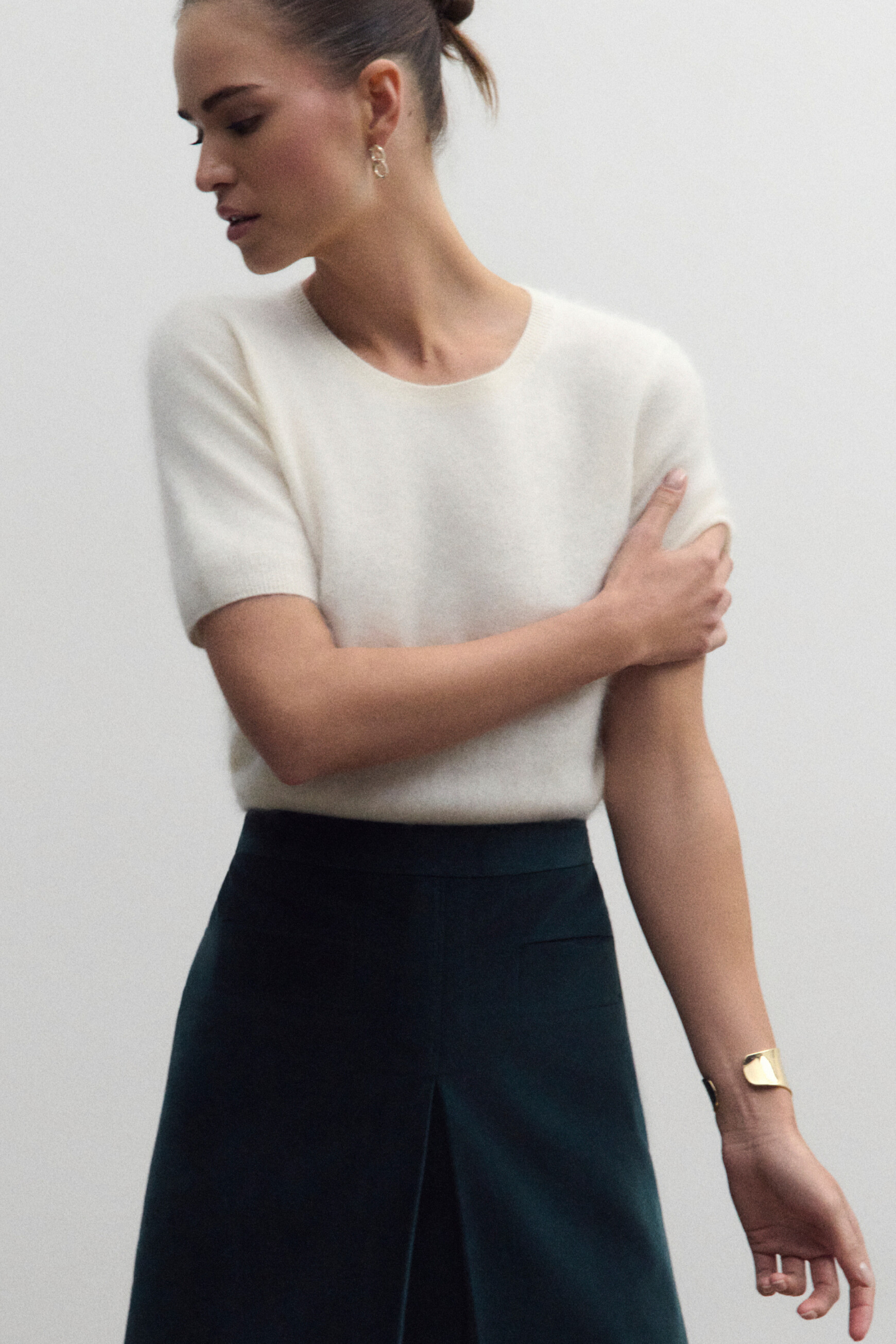 Mvalentine sweater ecru woman