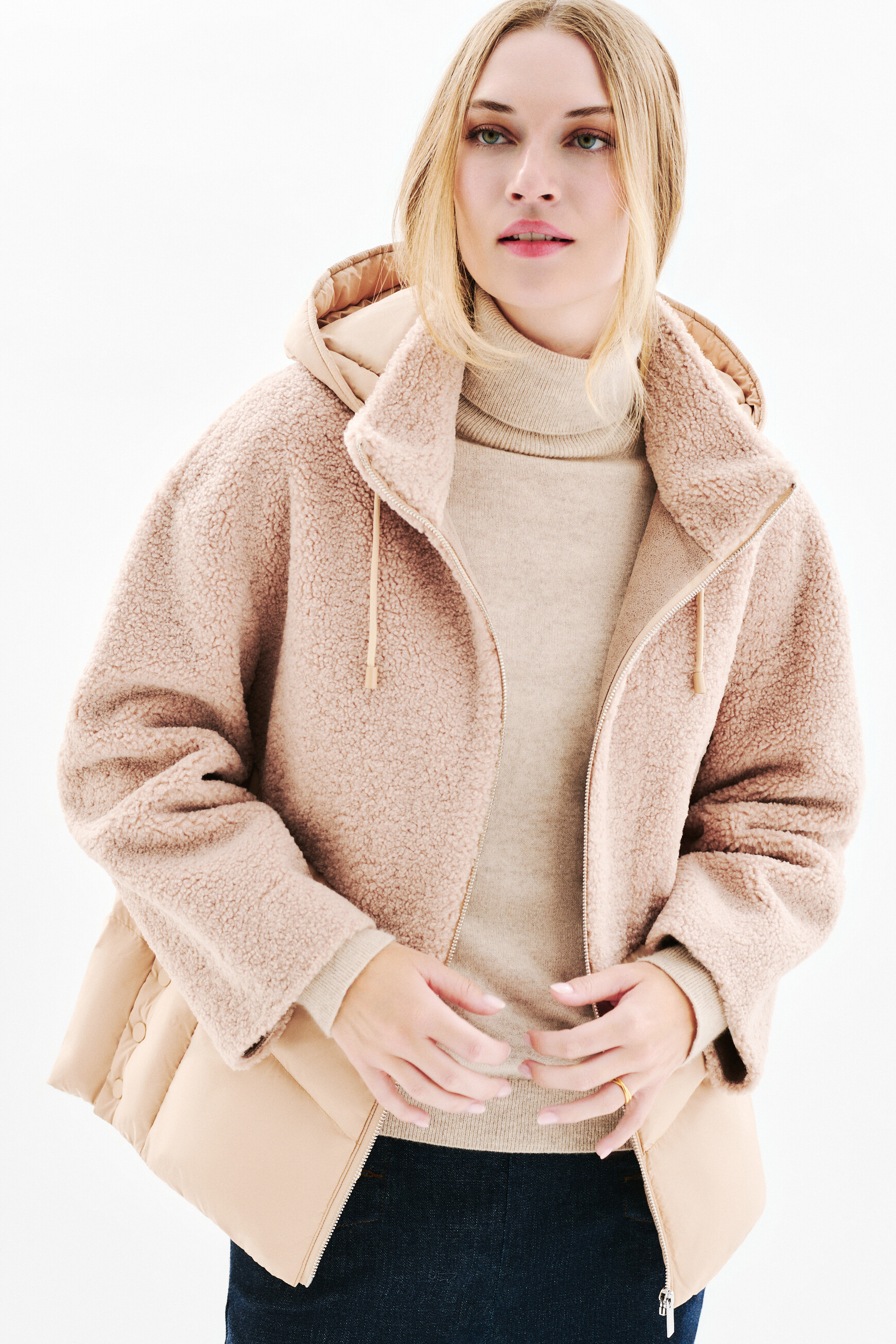 Doudoune Gemini sable femme