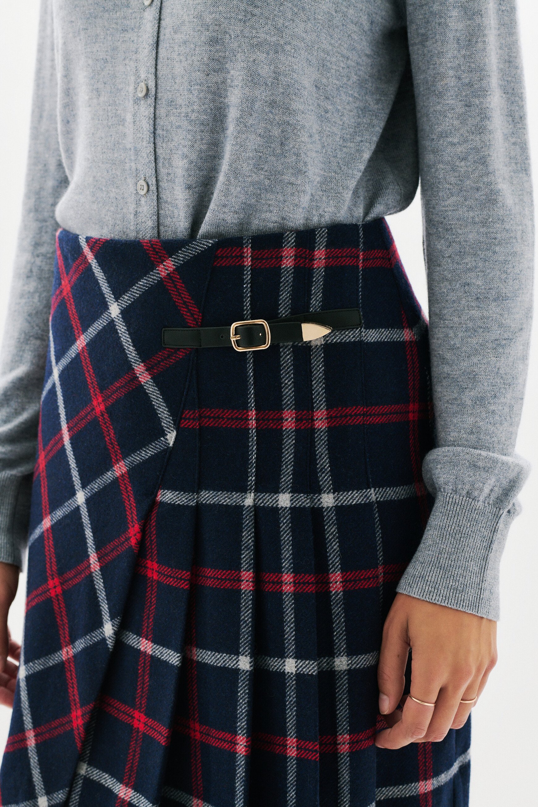 Jmargaret skirt navy blue woman