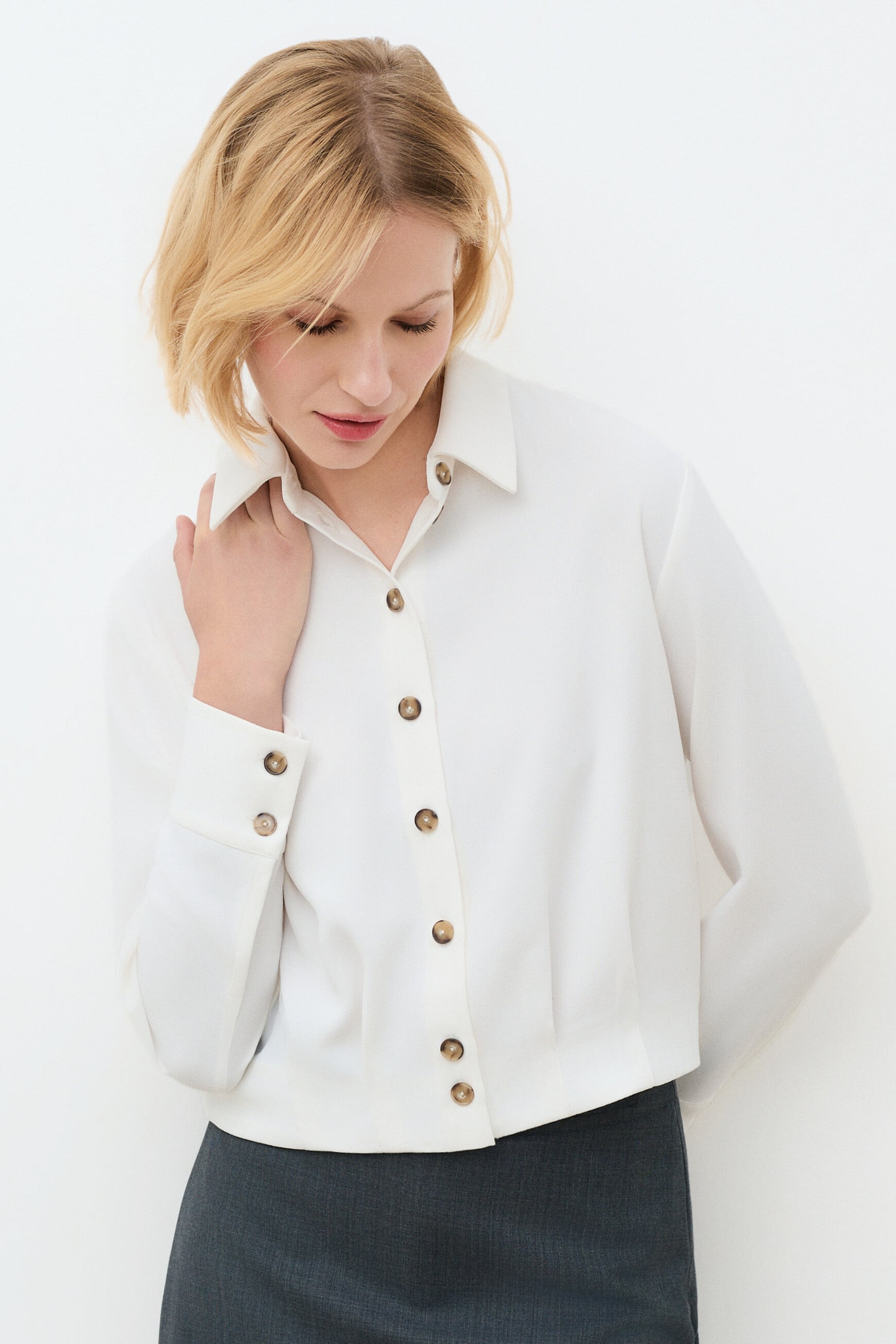 Camisa Cime cru mulher