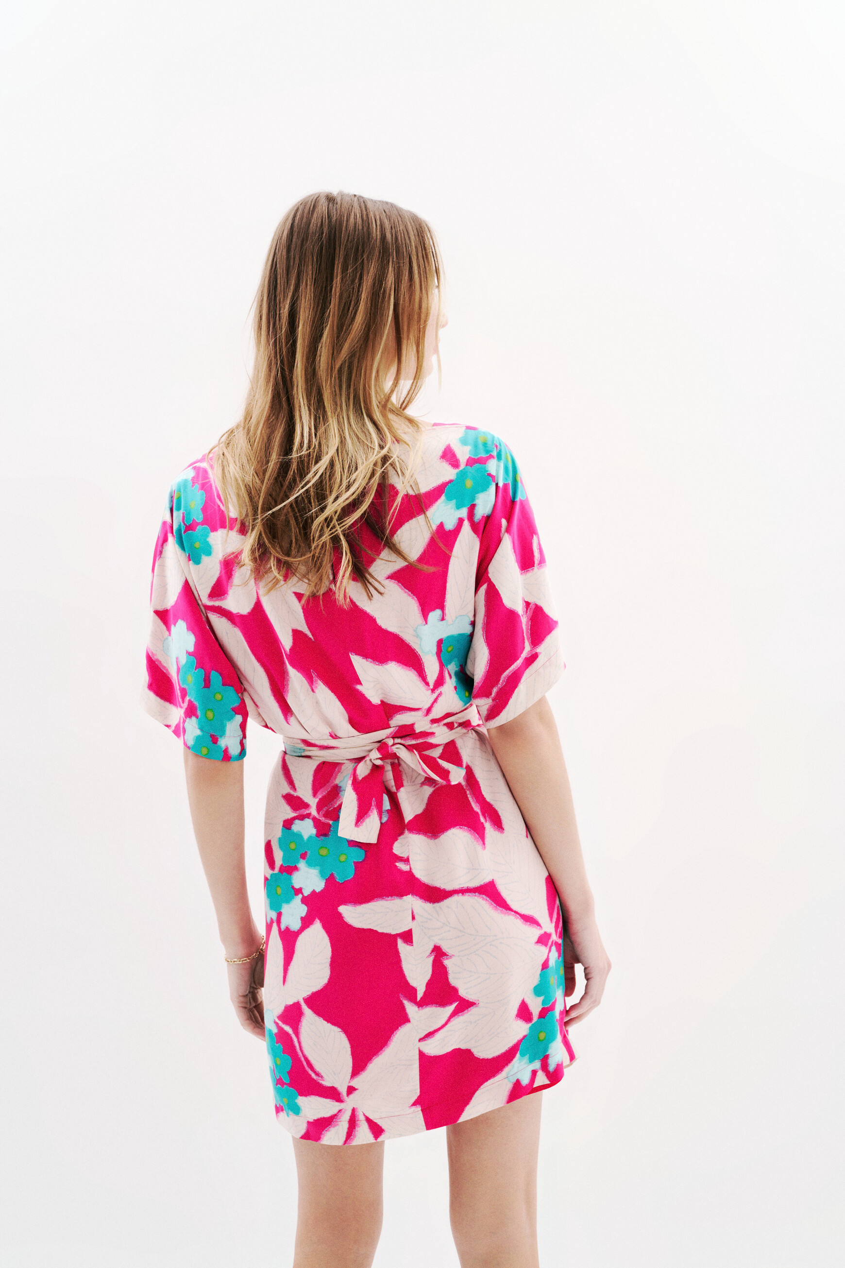 kleid rscarf fuchsienrot damen Kleid Rscarf fuchsienrot damen