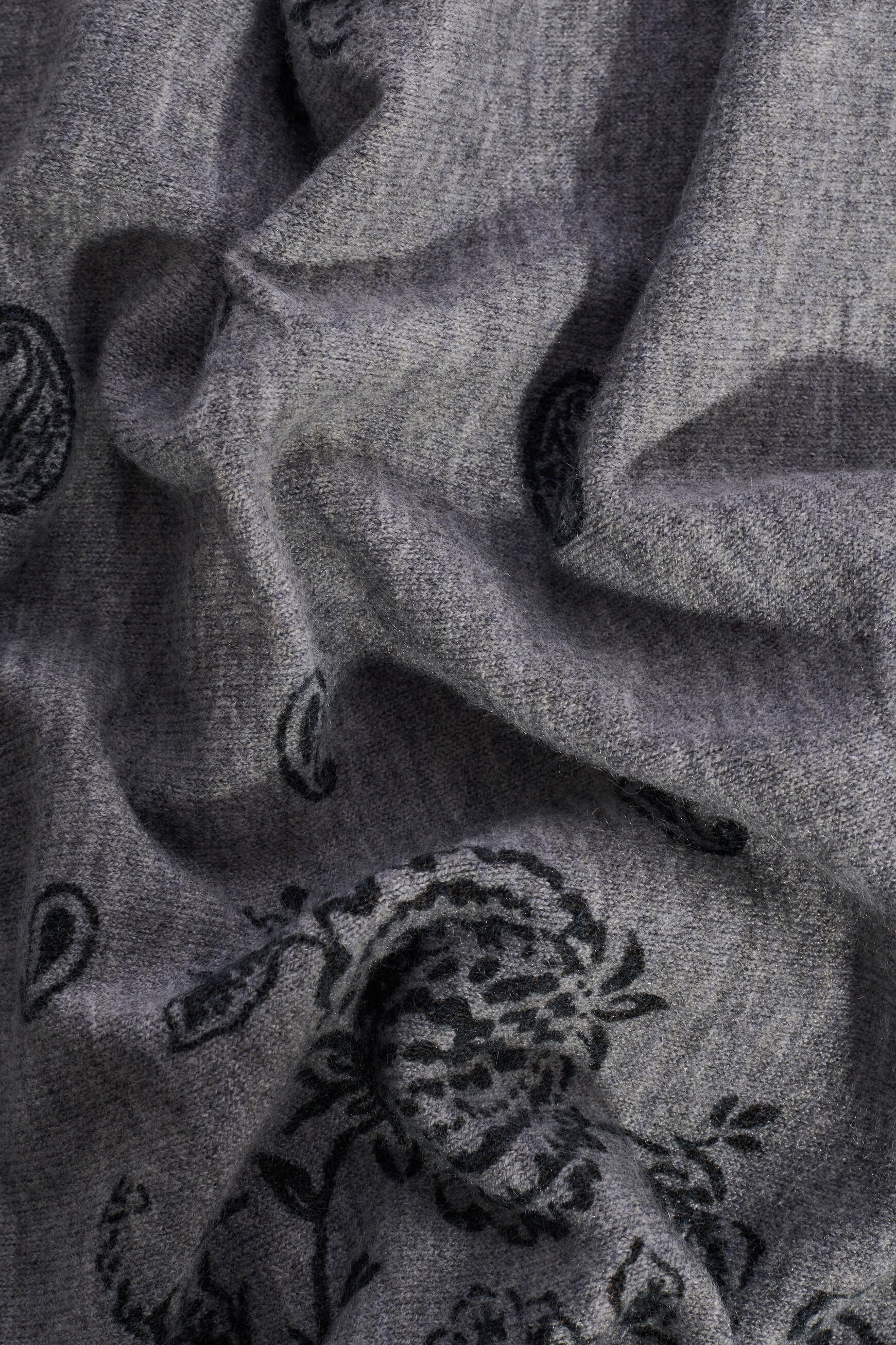 Mona scarf grey woman