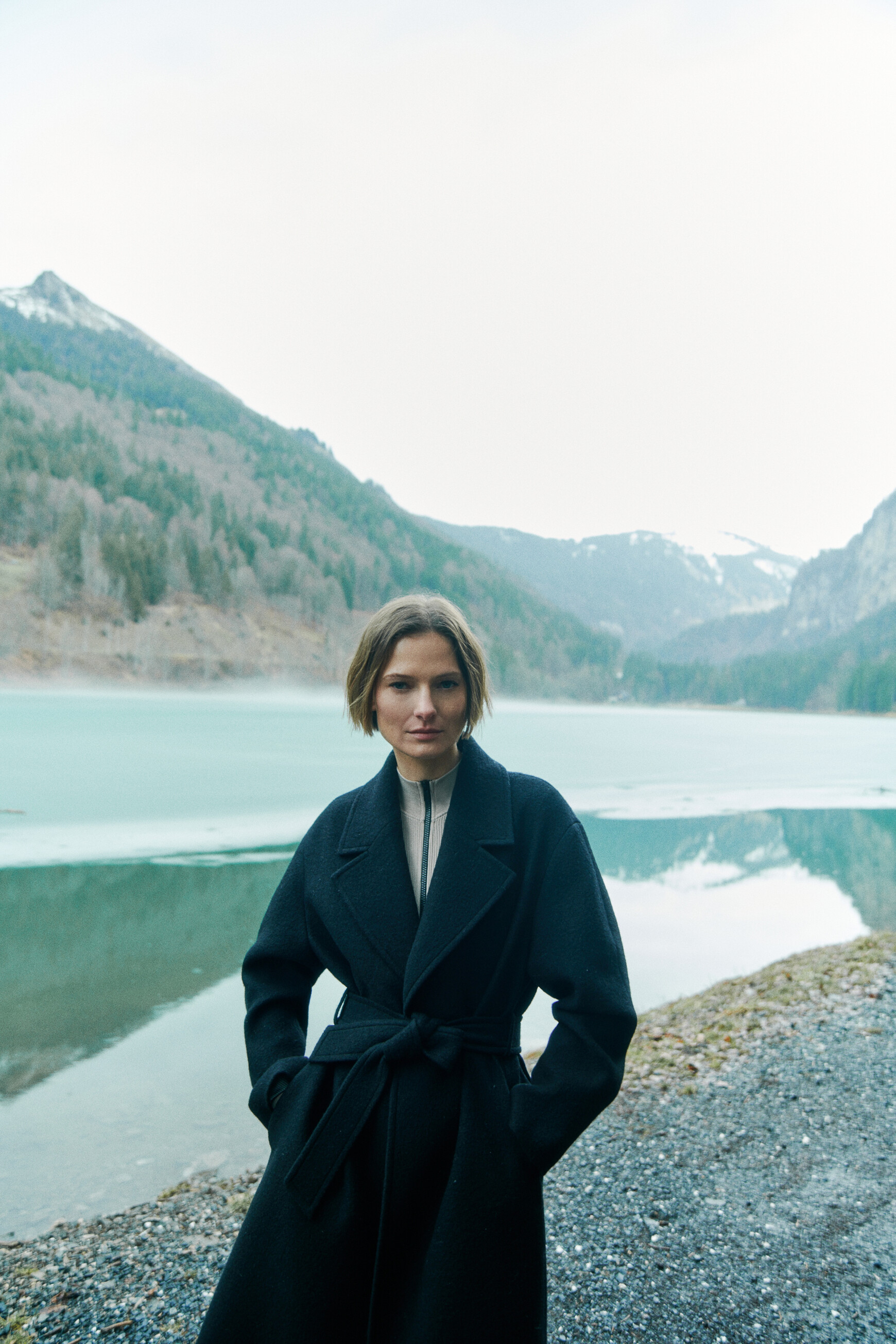 manteau grant noir femme Manteau grant noir femme