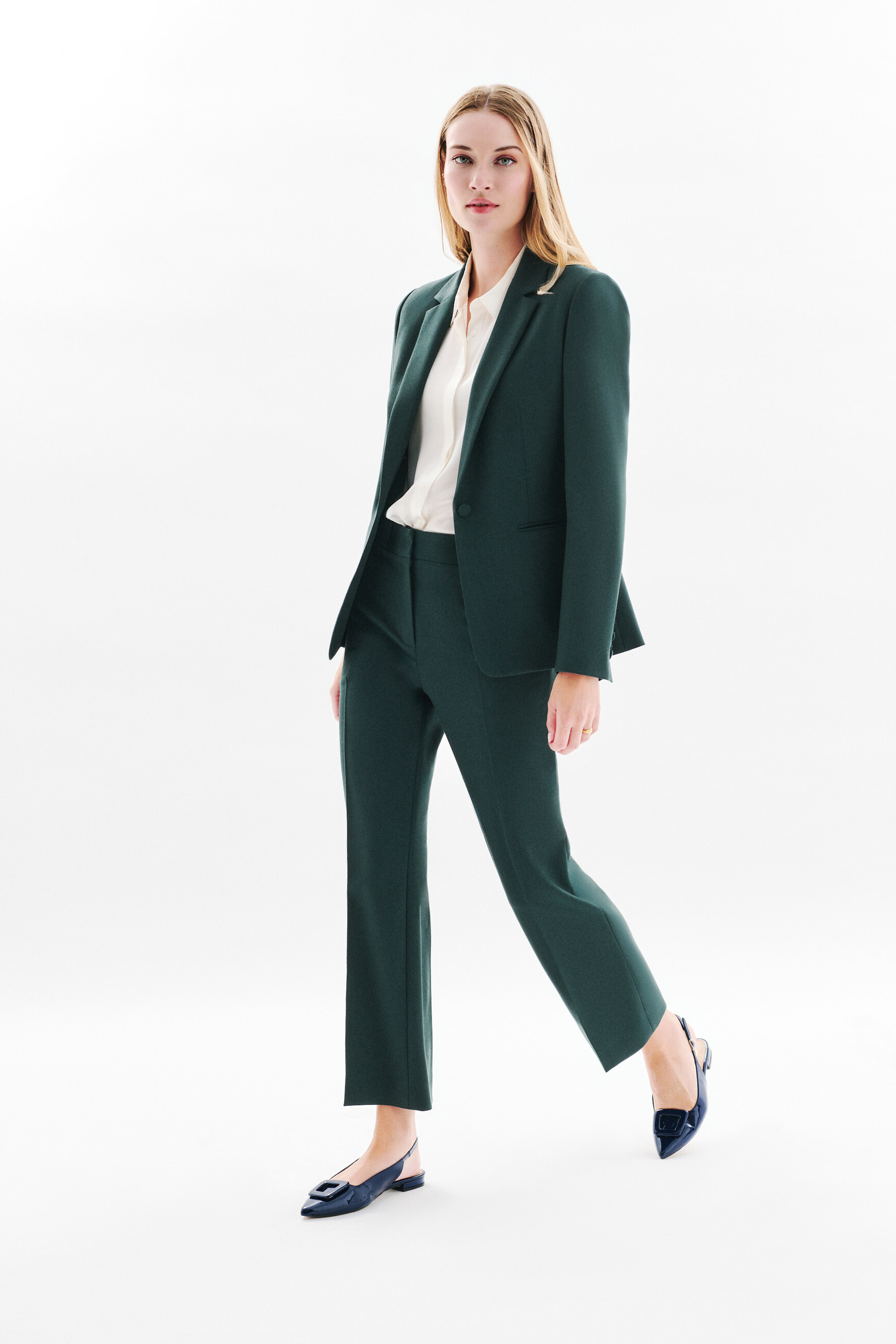 Veste Vanteane vert foncé femme