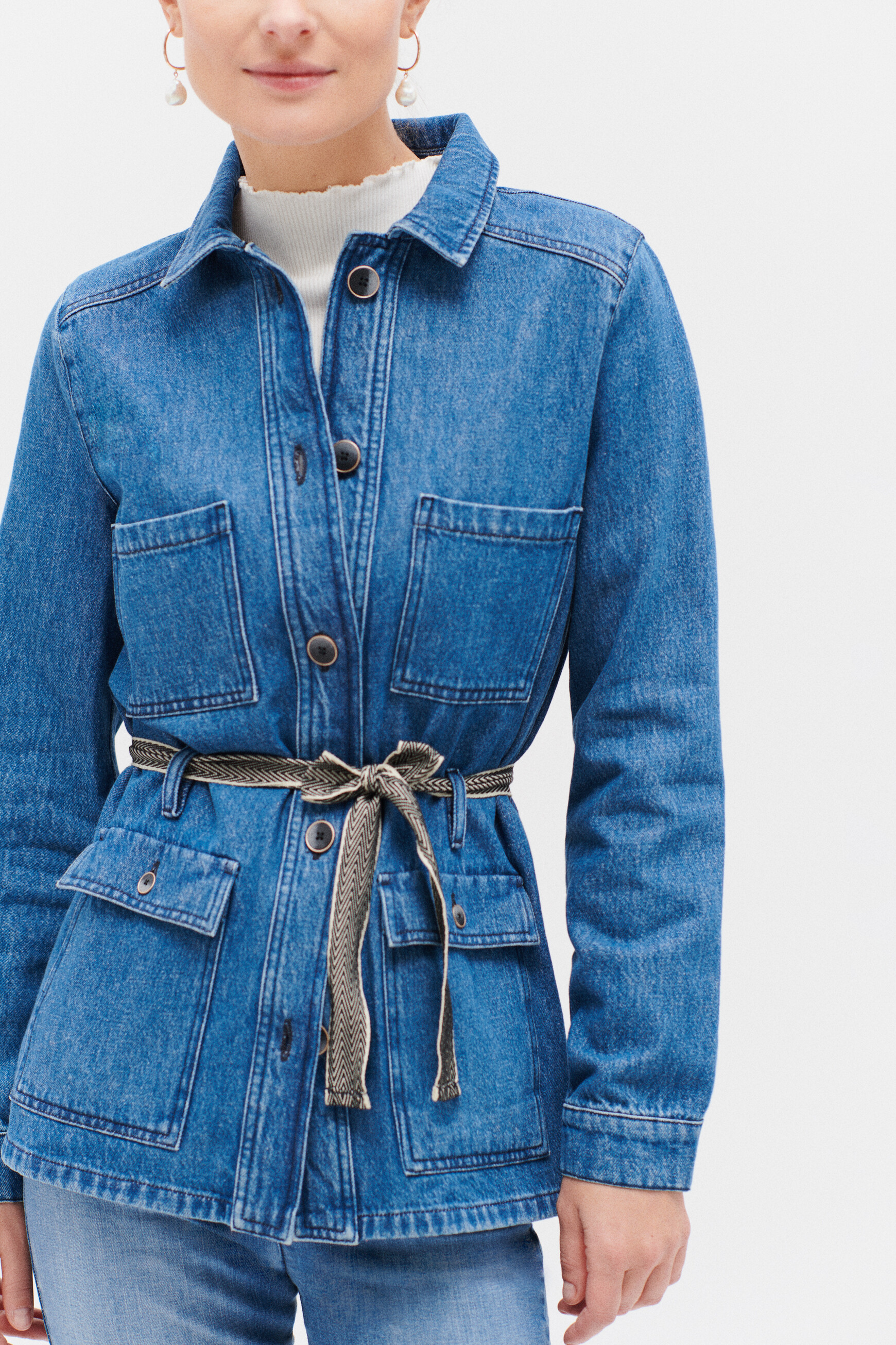 veste june denim stone femme veste june denim stone femme