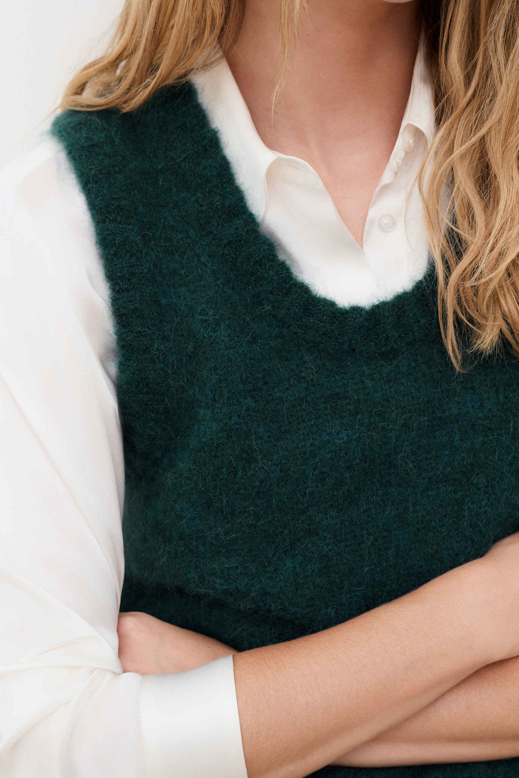 Mvanya sweater teal green woman