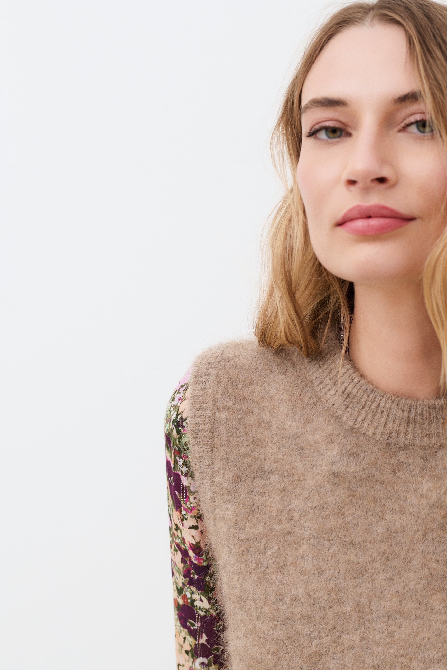 Maglione Mdoug marrone chiaro donna
