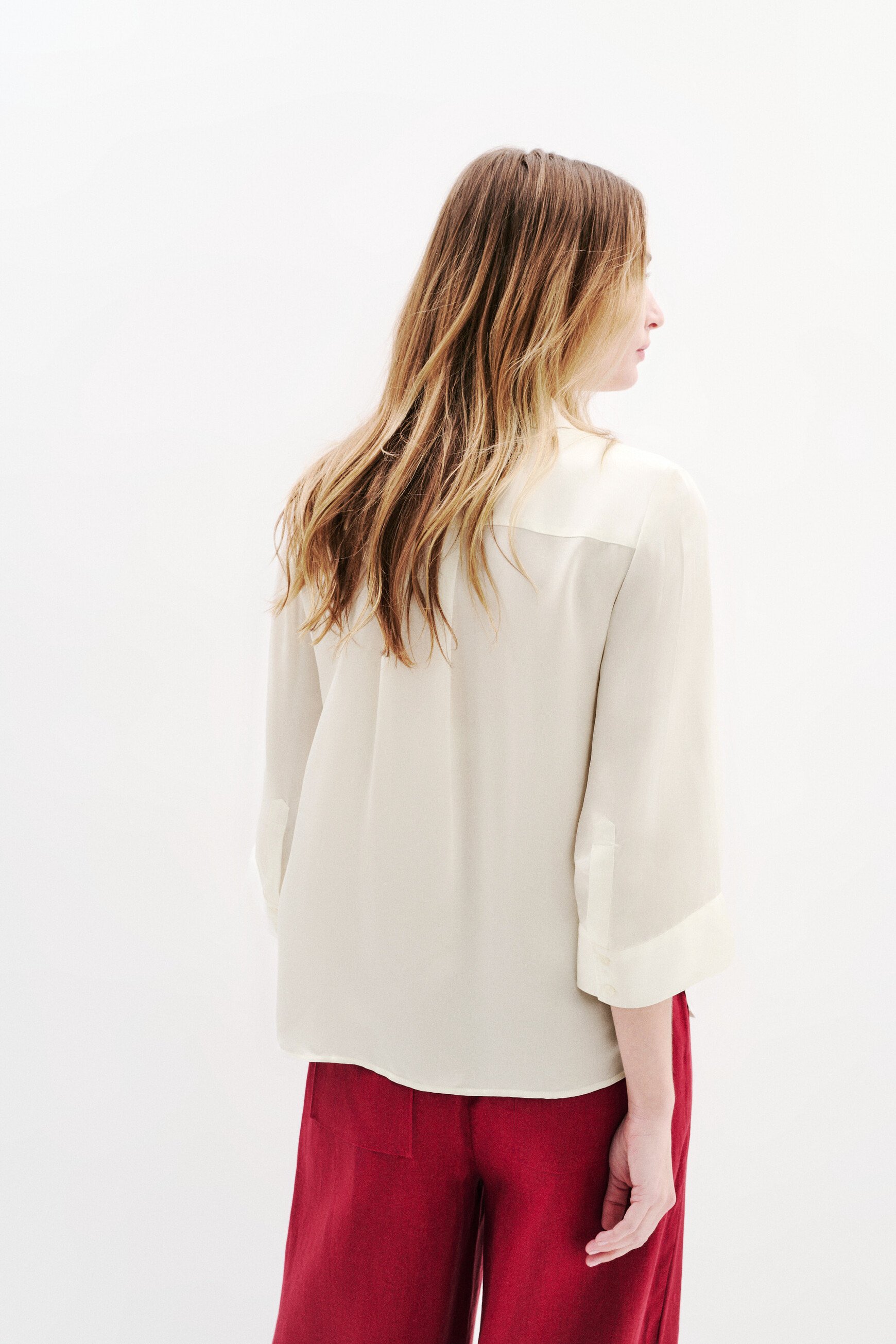 chemise cnina ecru femme Chemise Cnina ecru femme