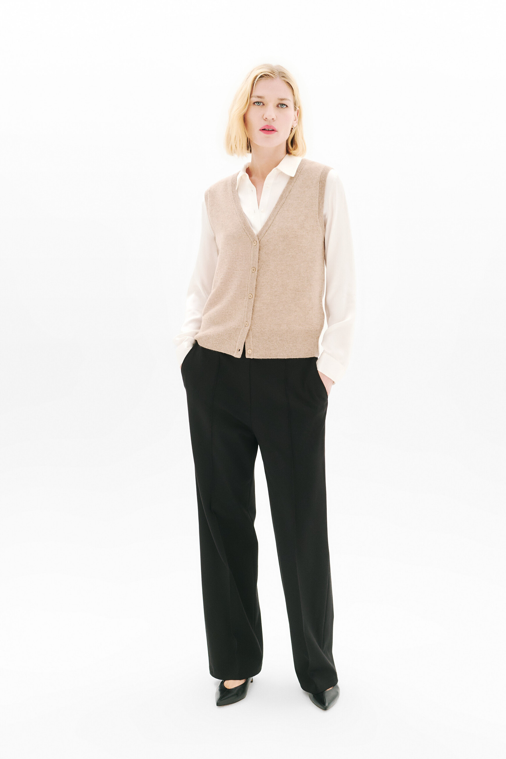 cardigan milou marron claro mujer cárdigan milou marrón claro mujer